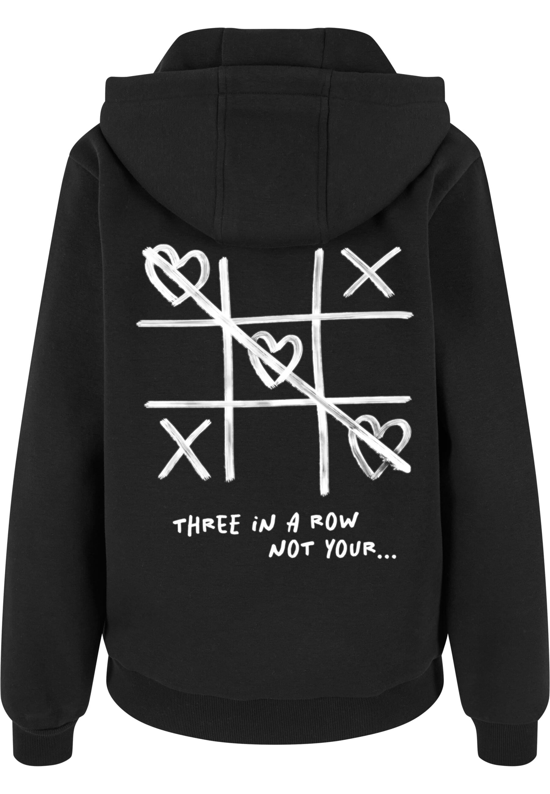 Miss Tee Kapuzenpullover »Miss Tee Three In A Row Ladies Fluffy Hoody« 1 Stk.