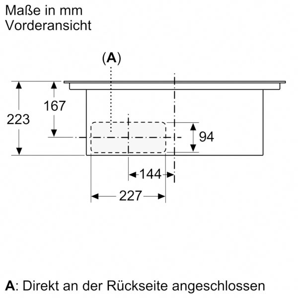 NEFF Kochfeld mit Dunstabzug »T46CB4AX2«, mit einfacher Touch Control Bedienung