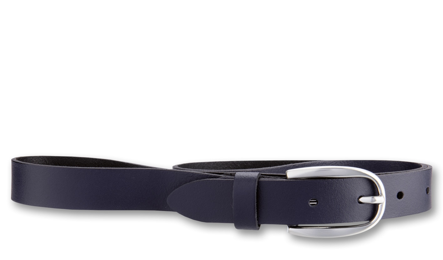 BERND GÖTZ Ledergürtel »Ledergürtel in schmalem Look mit Überlänge«