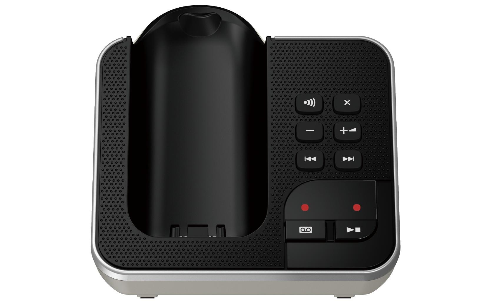 Panasonic Schnurloses DECT-Telefon »KX-TGD320SLW Schwarz/Silber« ( )