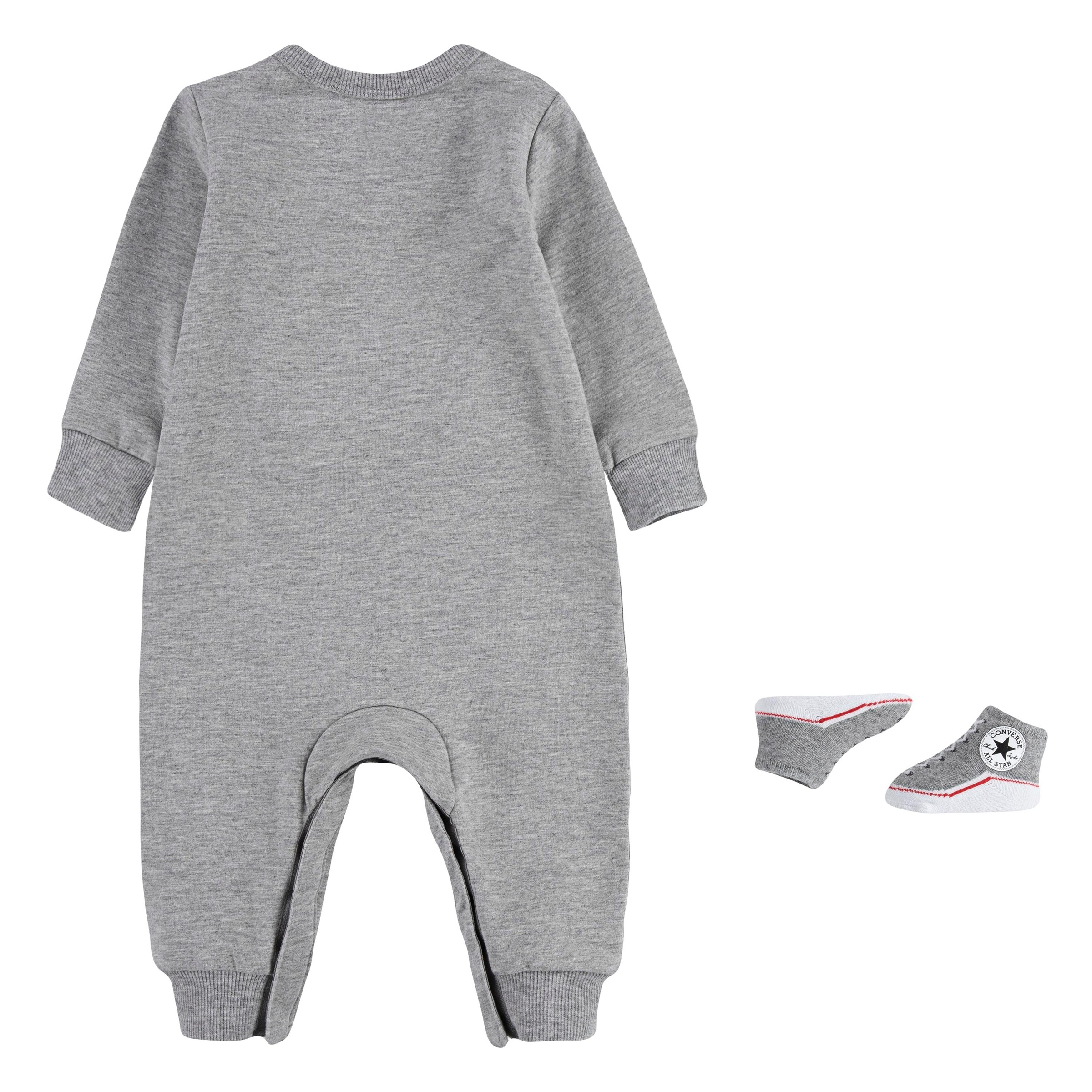 Converse Strampler »LIL CHUCK COVERALL W/ SOCK BOOTIE S«, (Set, 2 tlg.)