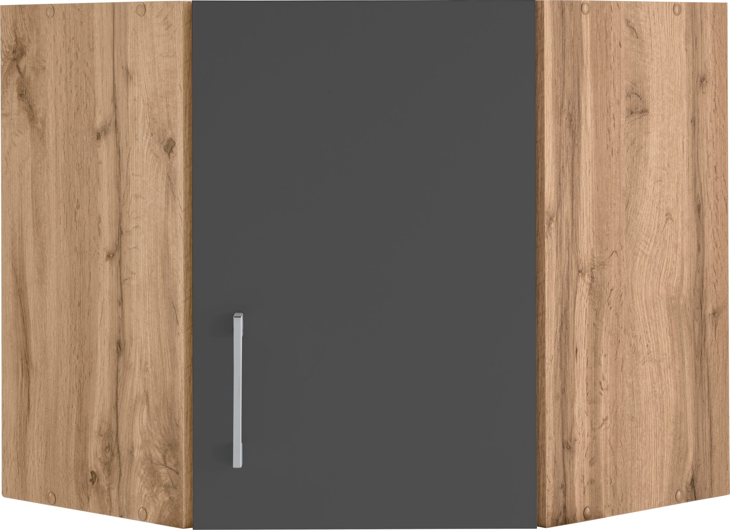 KOCHSTATION Eckhängeschrank »KS-Colmar«, 60 x 60 cm, mit Metallgriff