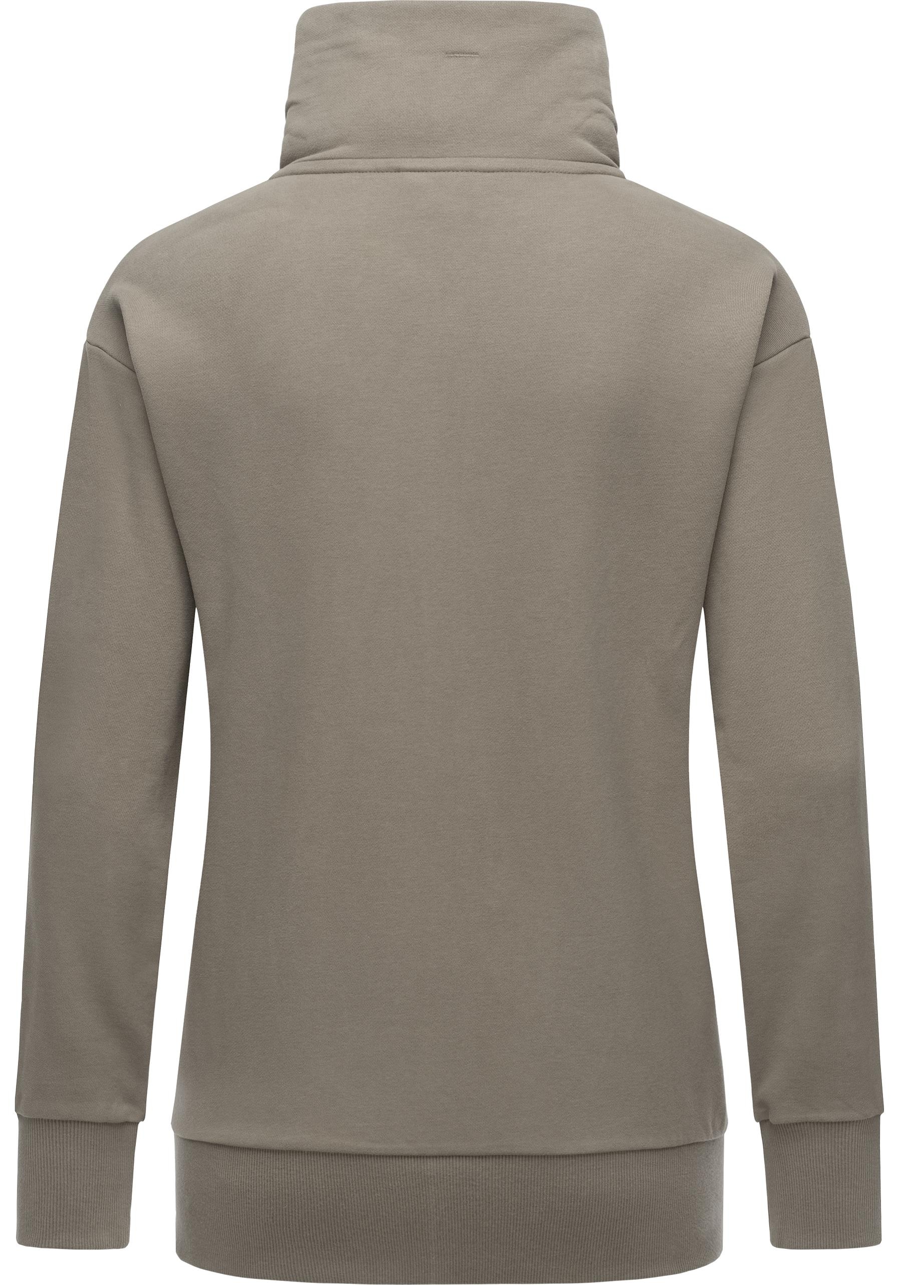 Ragwear Sweatjacke »Shocky«, sportliche Damen Zip-Hoodie mit Kordeln
