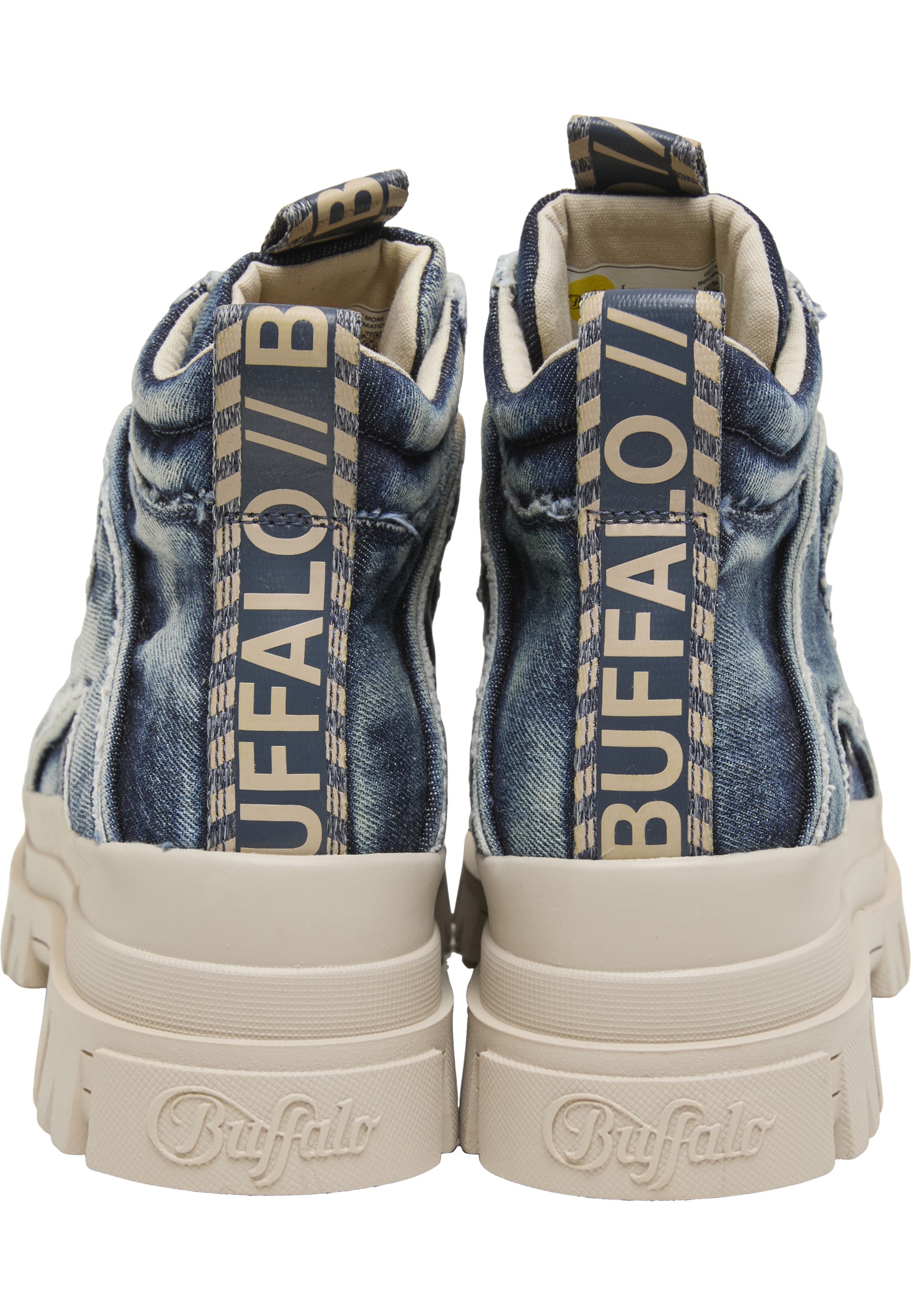 Buffalo Stiefel »Buffalo ASPHA NC MID - VEGAN DENIM«