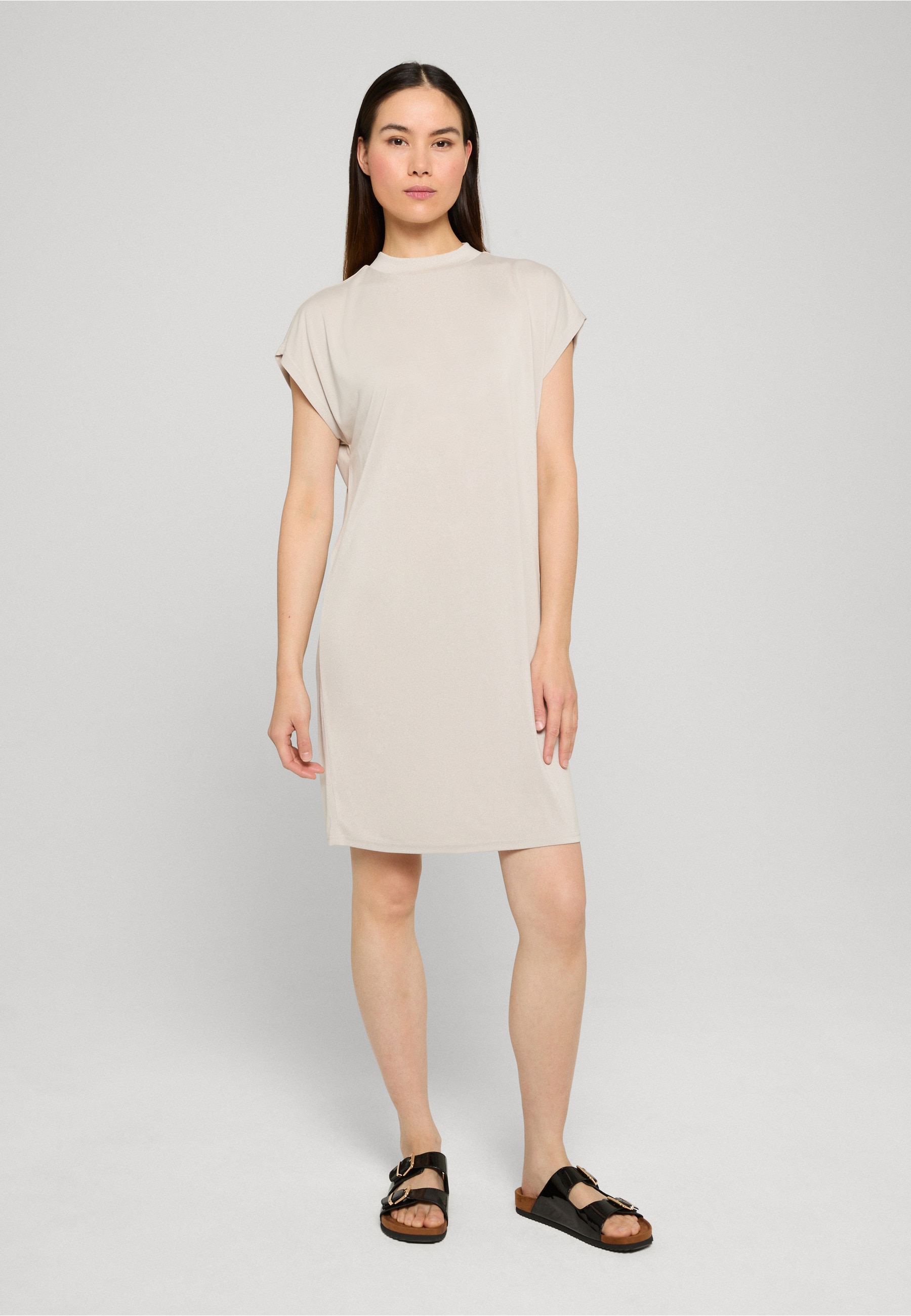 URBAN CLASSICS Shirtkleid »Urban Classics Damen Ladies Modal Dress« 1 tlg.