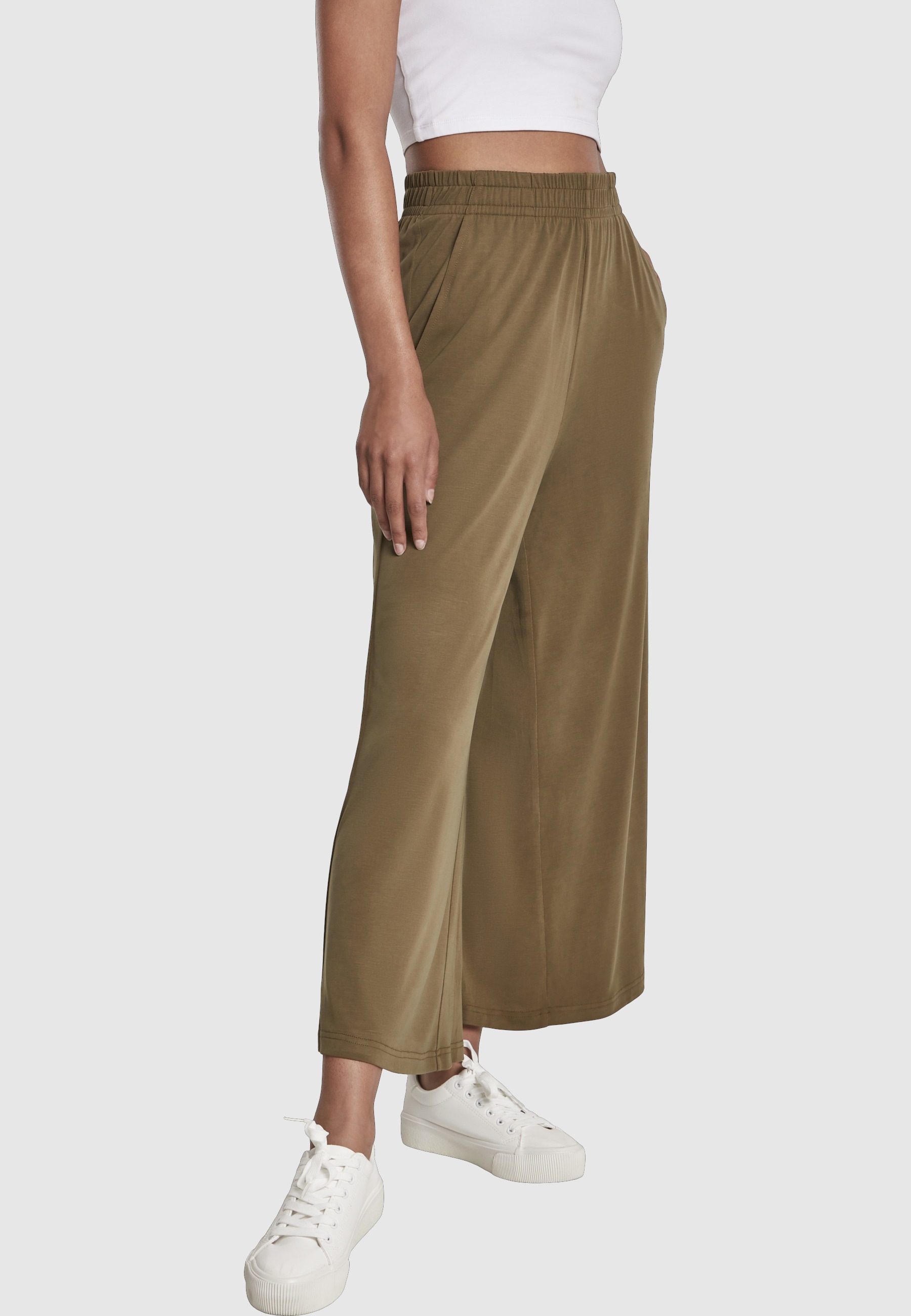 URBAN CLASSICS Stoffhose »Urban Classics Damen Ladies Modal Culotte«
