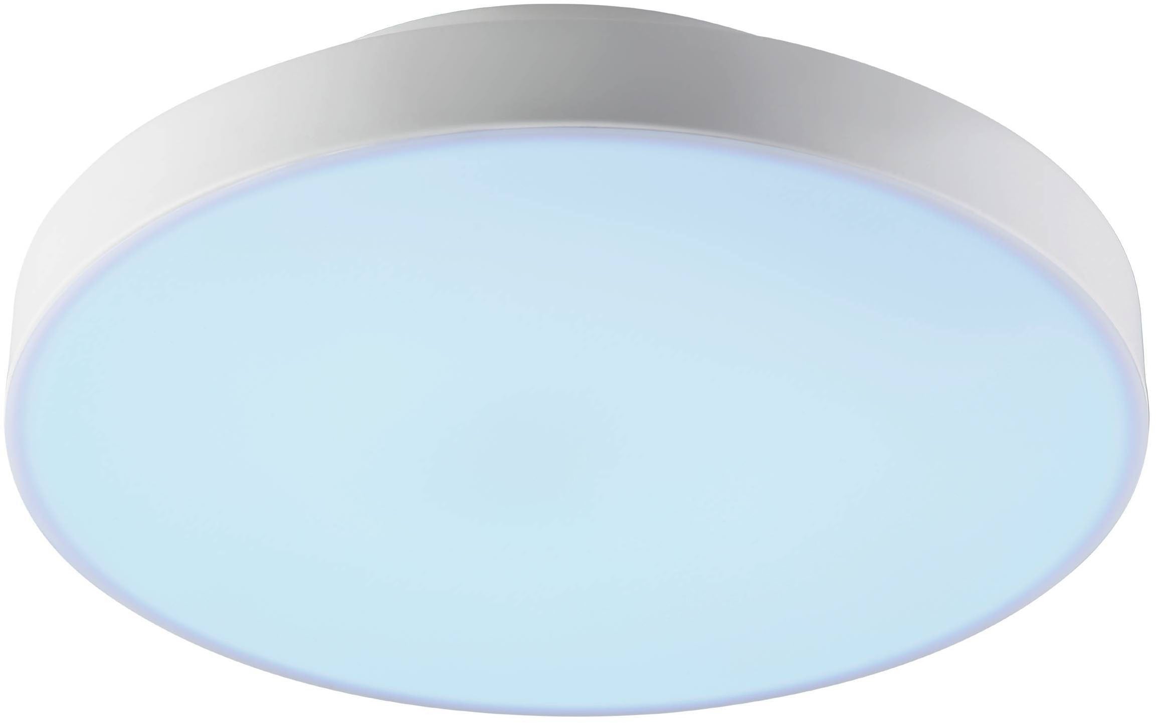 EGLO LED-Deckenleuchte »TURCONA-Z« in weiß aus Stahl, Alu / inkl. LED fest integriert - 15,7 Watt, Durchm. ca. 30 cm