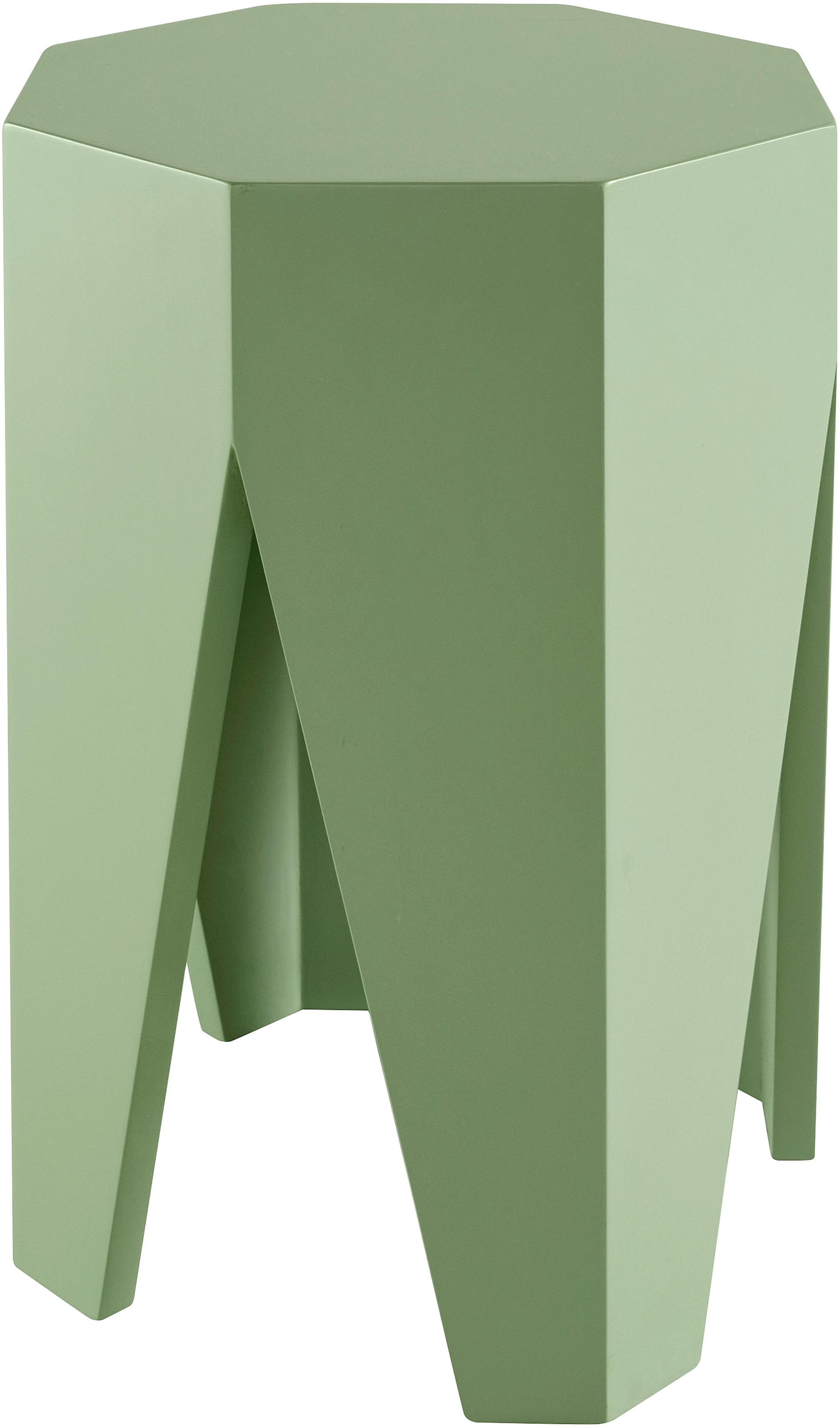 s.Oliver Beistelltisch »Högsby« aus lackiertem MDF in salbeigrün, Breite 35, Höhe 45 cm