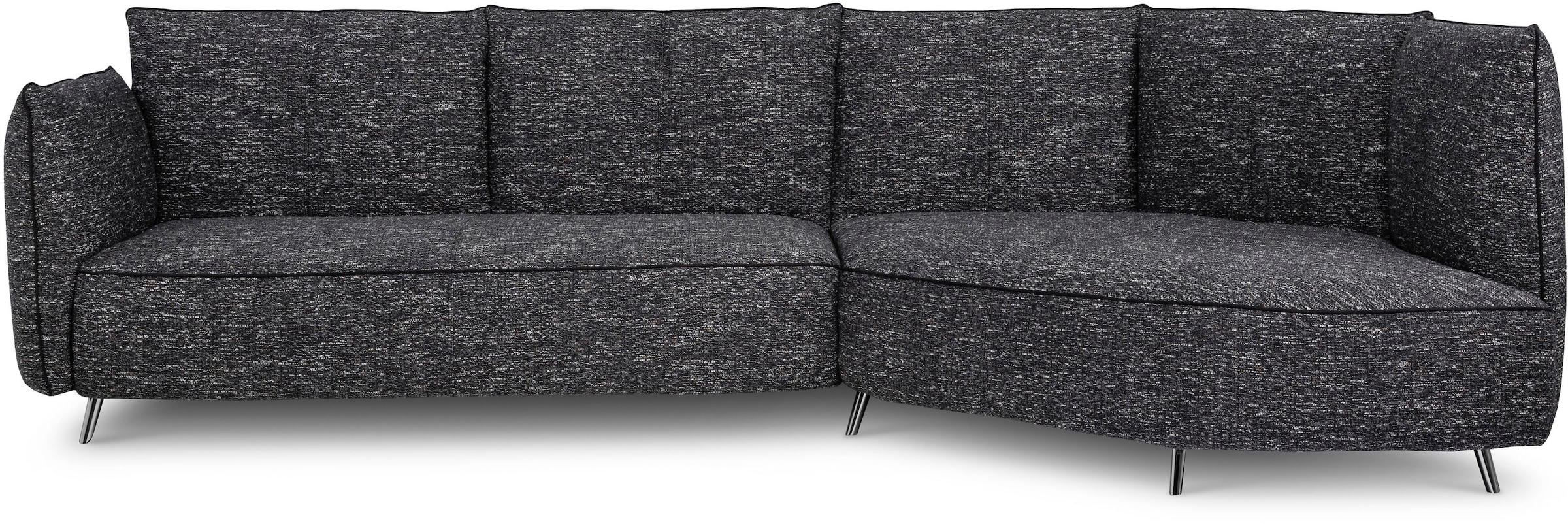 designwerk Loungesofa "Faber", Loungesofa mit Rückenteil-und-Armteilverstellung