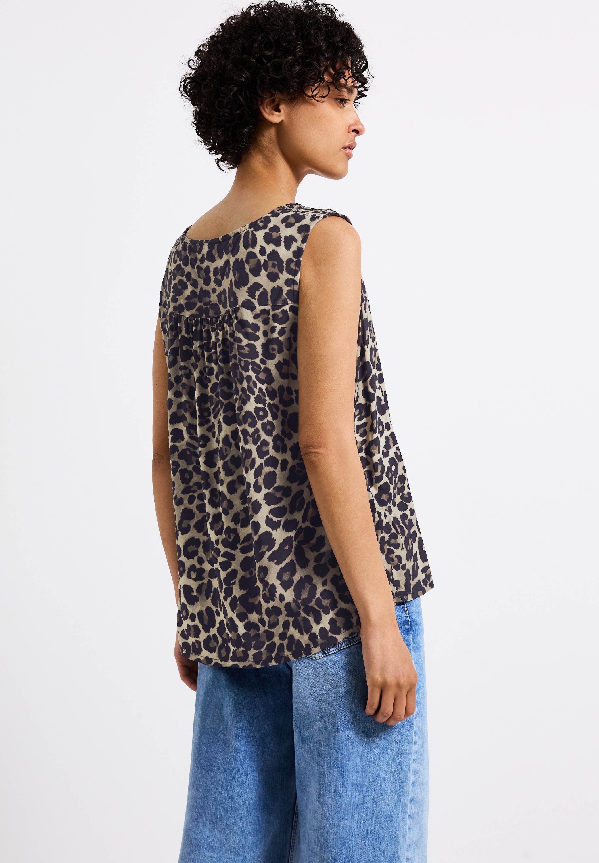 STREET ONE Blusentop, mit allover Print günstig online kaufen