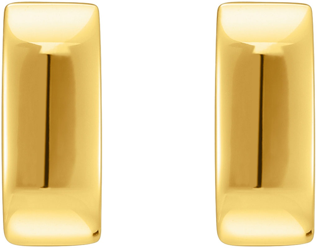 THOMAS SABO Paar Creolen »Schmuck Silber 925 Ohrringe mit eckiger Form, CR743«