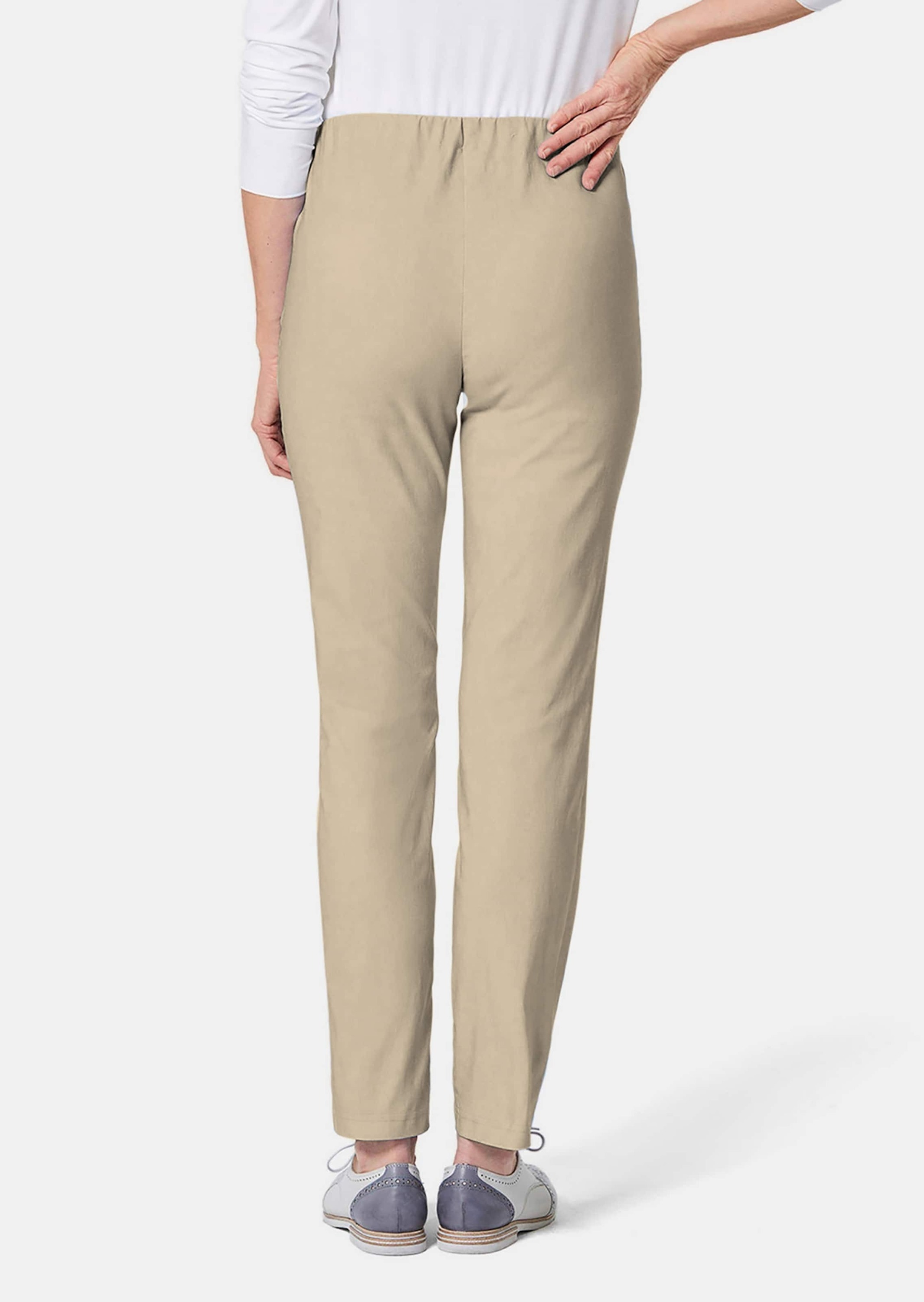 GOLDNER 2-in-1-Hose »Bengalinhose LOUISA Superelastische Hose LOUISA mit Reißverschlusstaschen«