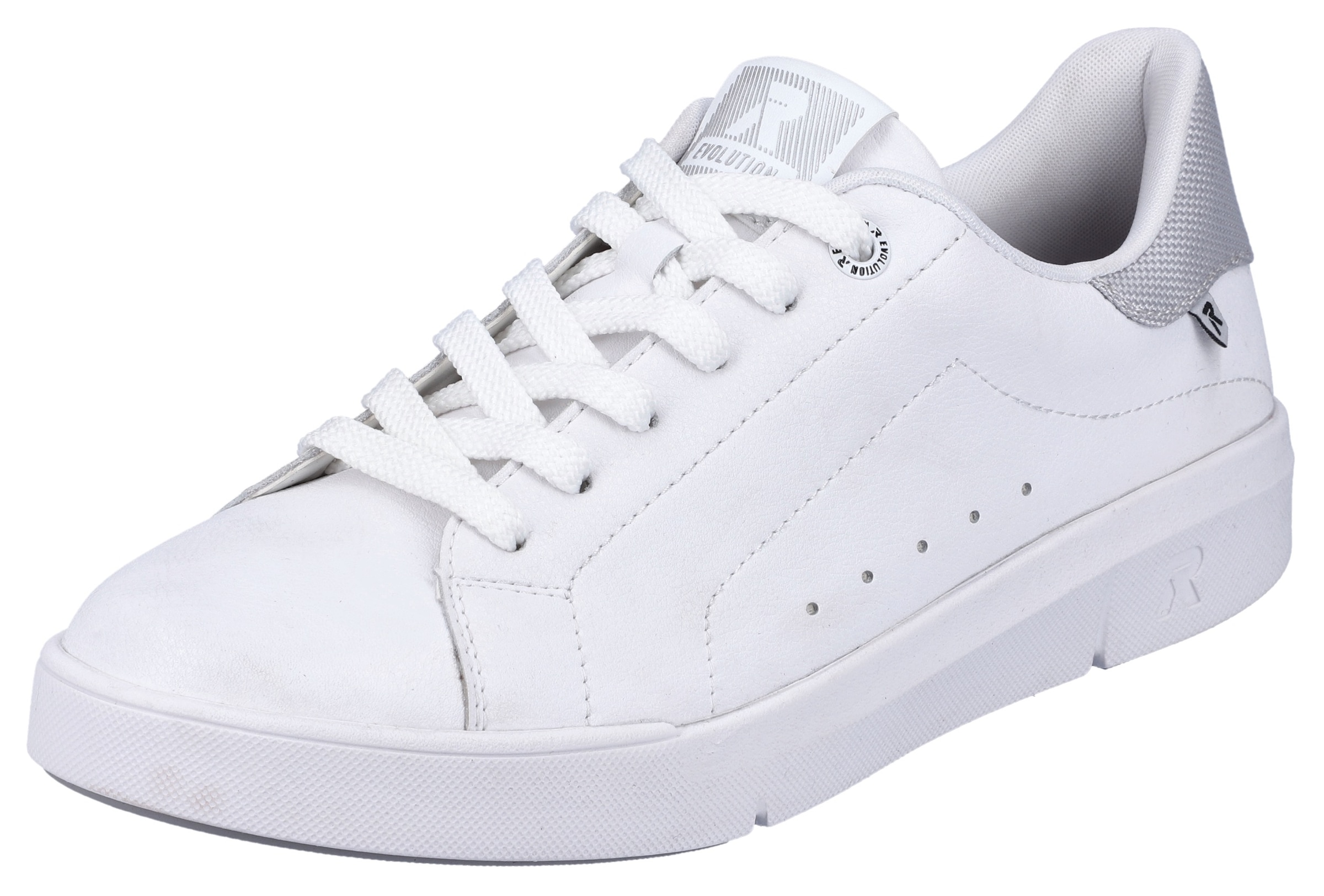 Rieker EVOLUTION Sneaker, in monochromer Optik, Freizeitschuh, Halbschuh, Schnürschuh