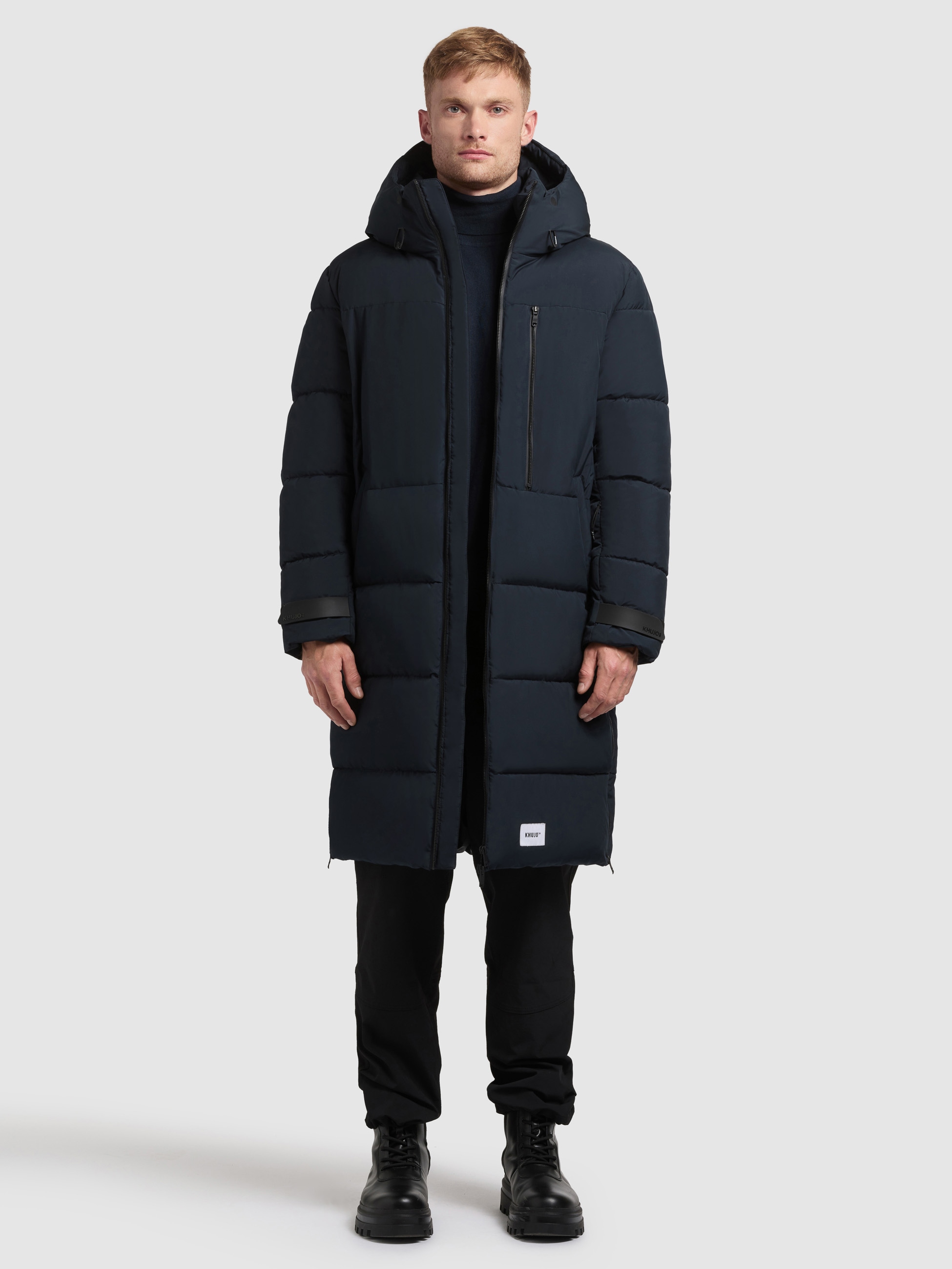 khujo Steppmantel »SIRAM2« mit vielen praktischen Details