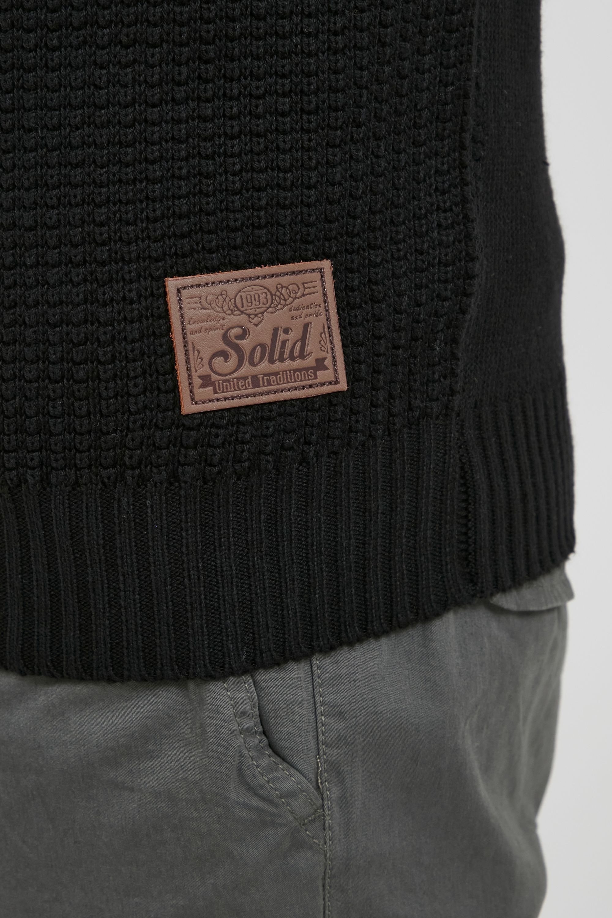 !Solid Strickfleece-Pullover »Strickpullover SDTerrance«