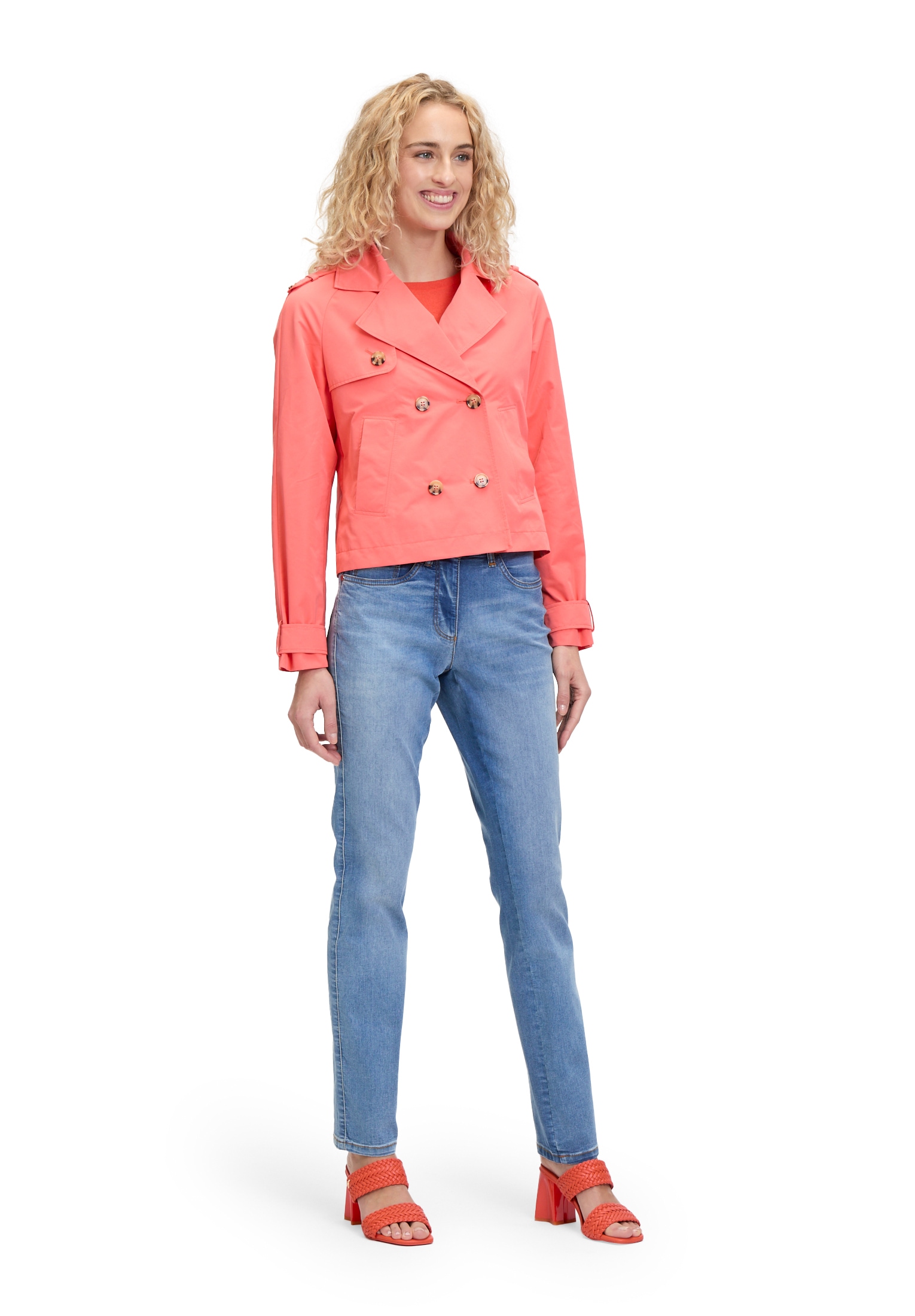 Betty Barclay Kurzblazer »Betty Barclay Damen Blazer-Jacke langarm«, Material