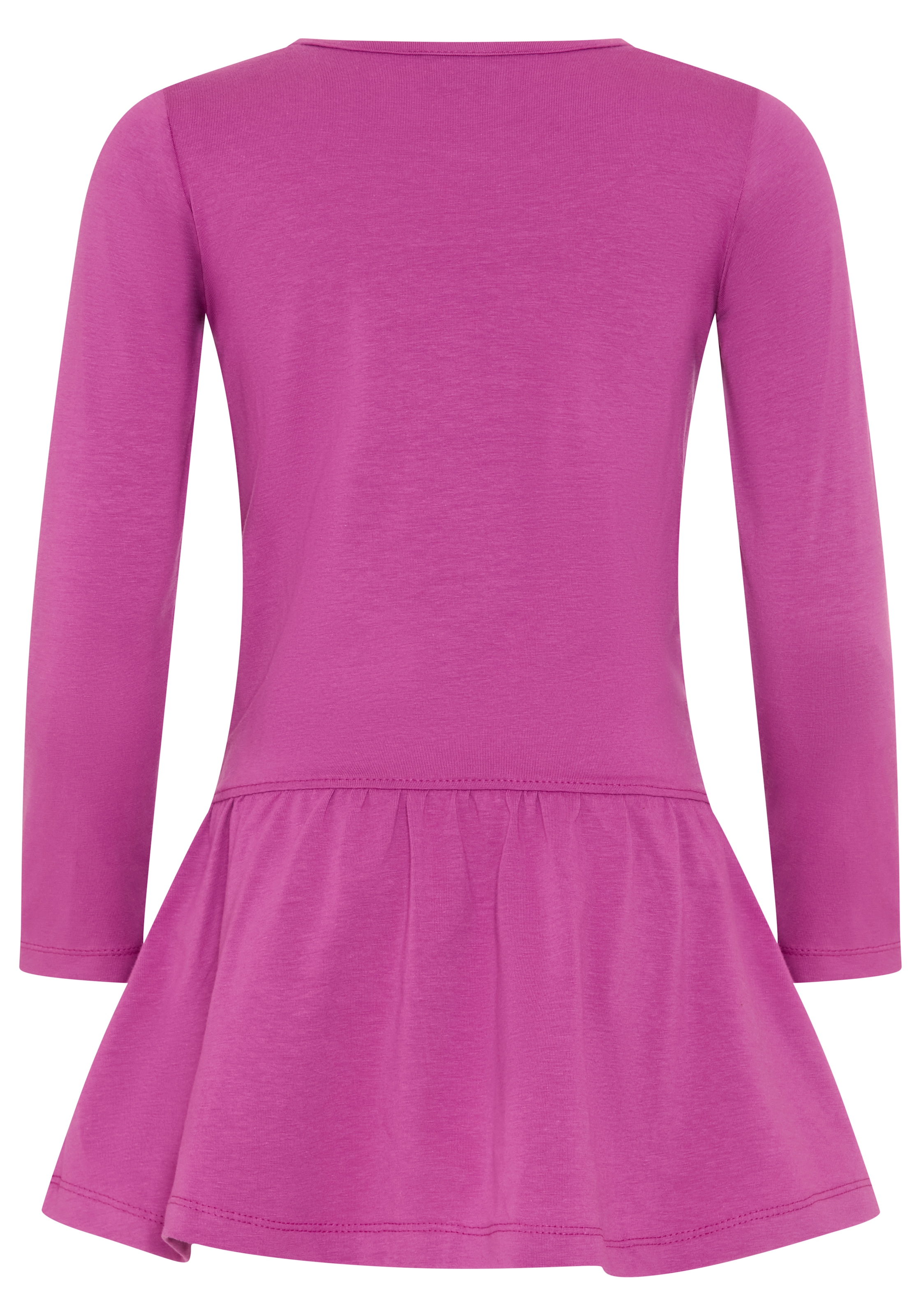 KIDSWORLD Jerseykleid »HAPPY GLITZER TAG« kniefreie Länge,  verspielter Look,  aus Baumwollmischung