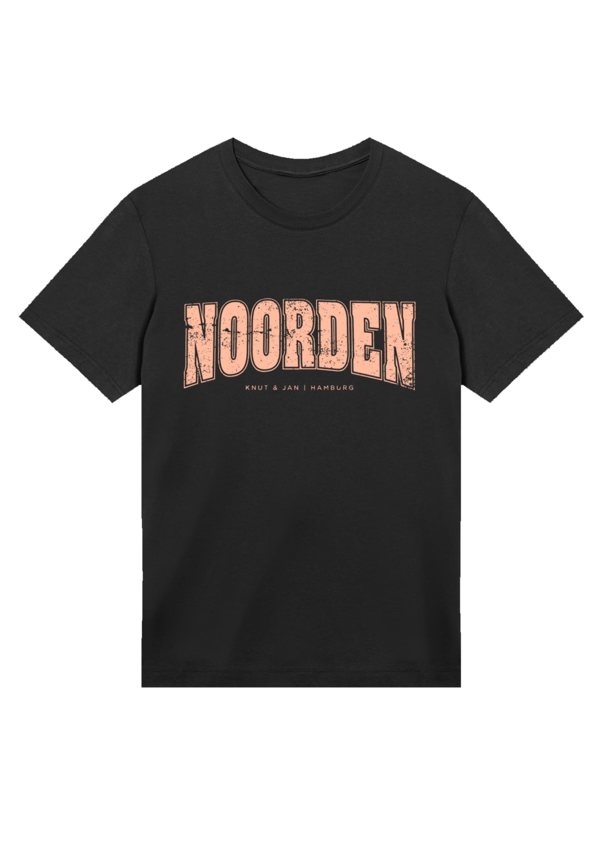 F4NT4STIC T-Shirt »Knut & Jan Hamburg Noorden Collegiate« Premium Qualität