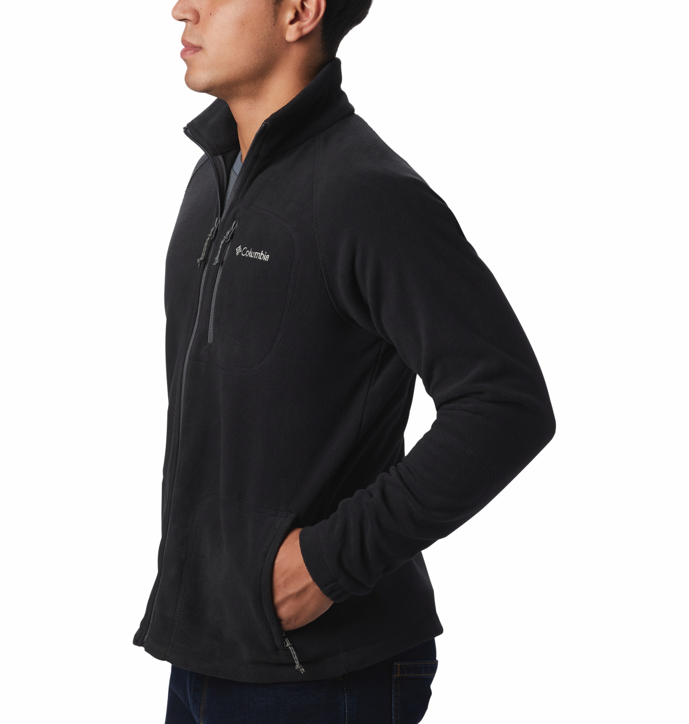 Columbia Fast Trek Ii Full Zip Fleece Black M 3