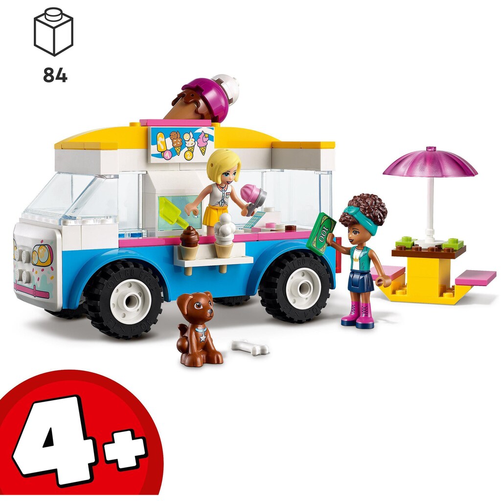 LEGO® Konstruktionsspielsteine »Eiswagen (41715), LEGO® Friends«, (84 St.)