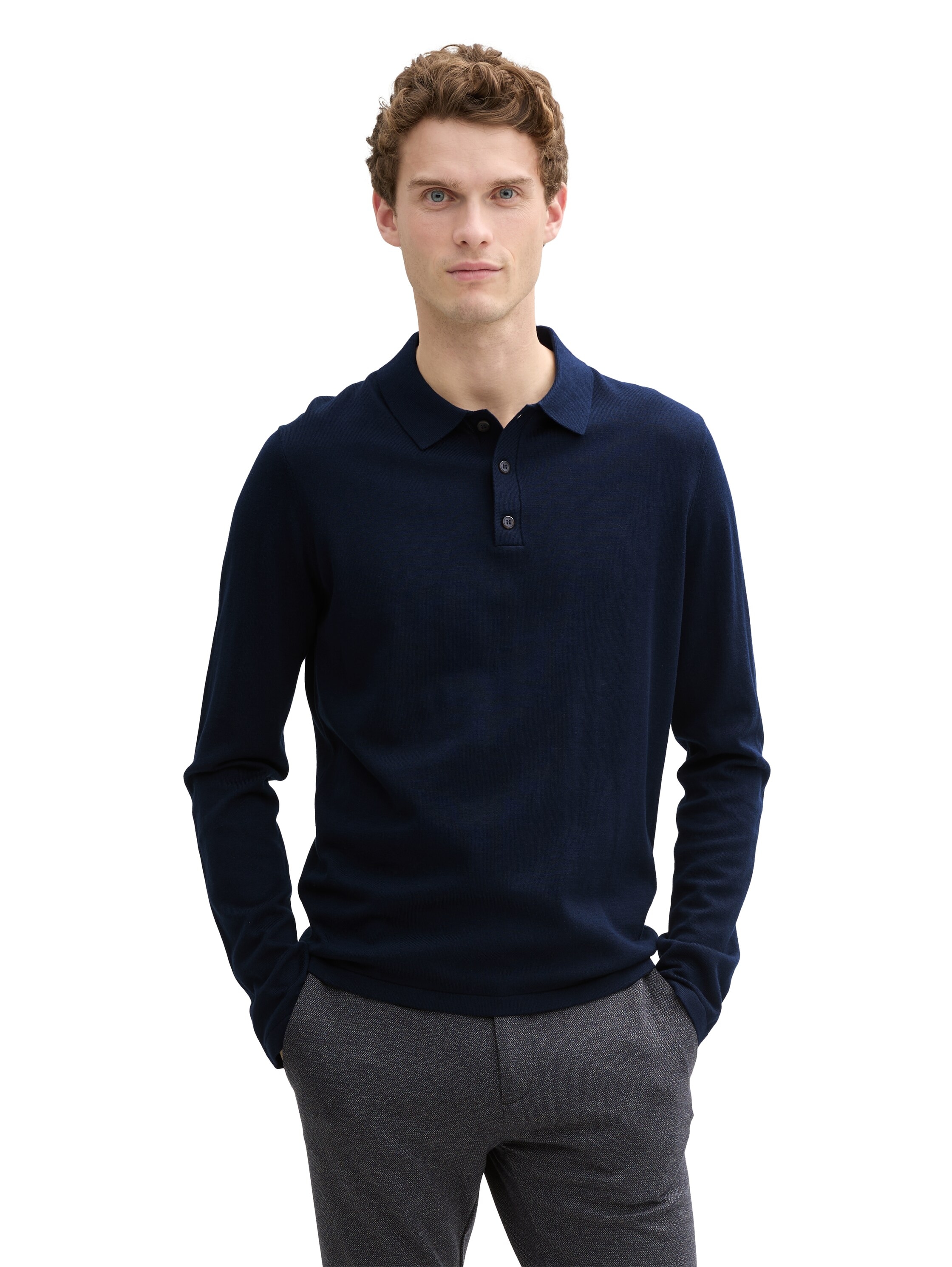 TOM TAILOR Polokragenpullover, mit Seide günstig online kaufen