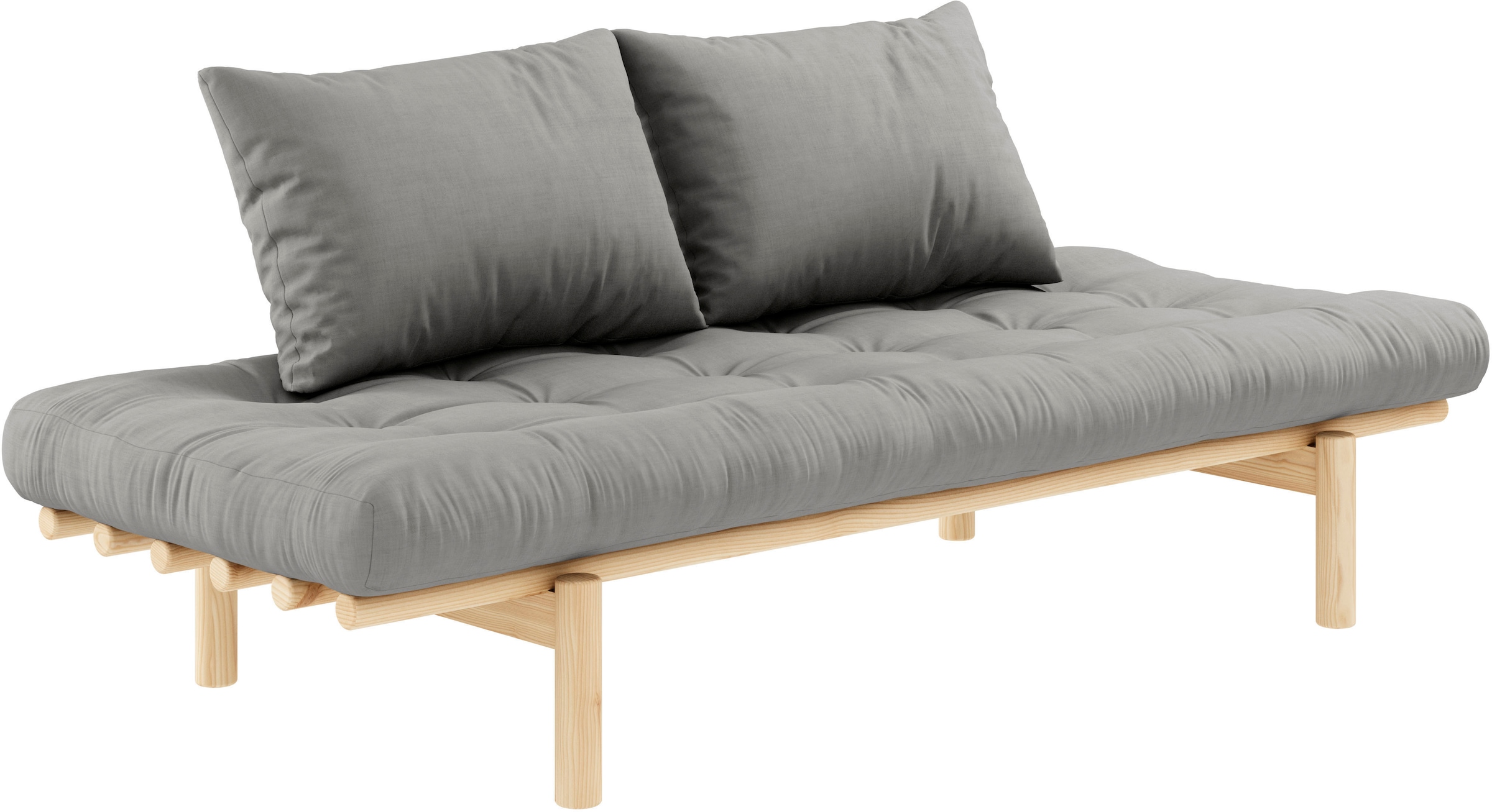 Karup Design Daybett »Pace« Set, 2 Stk. tlg. aus massiven Kiefernholz, inkl. Futonmatratze
