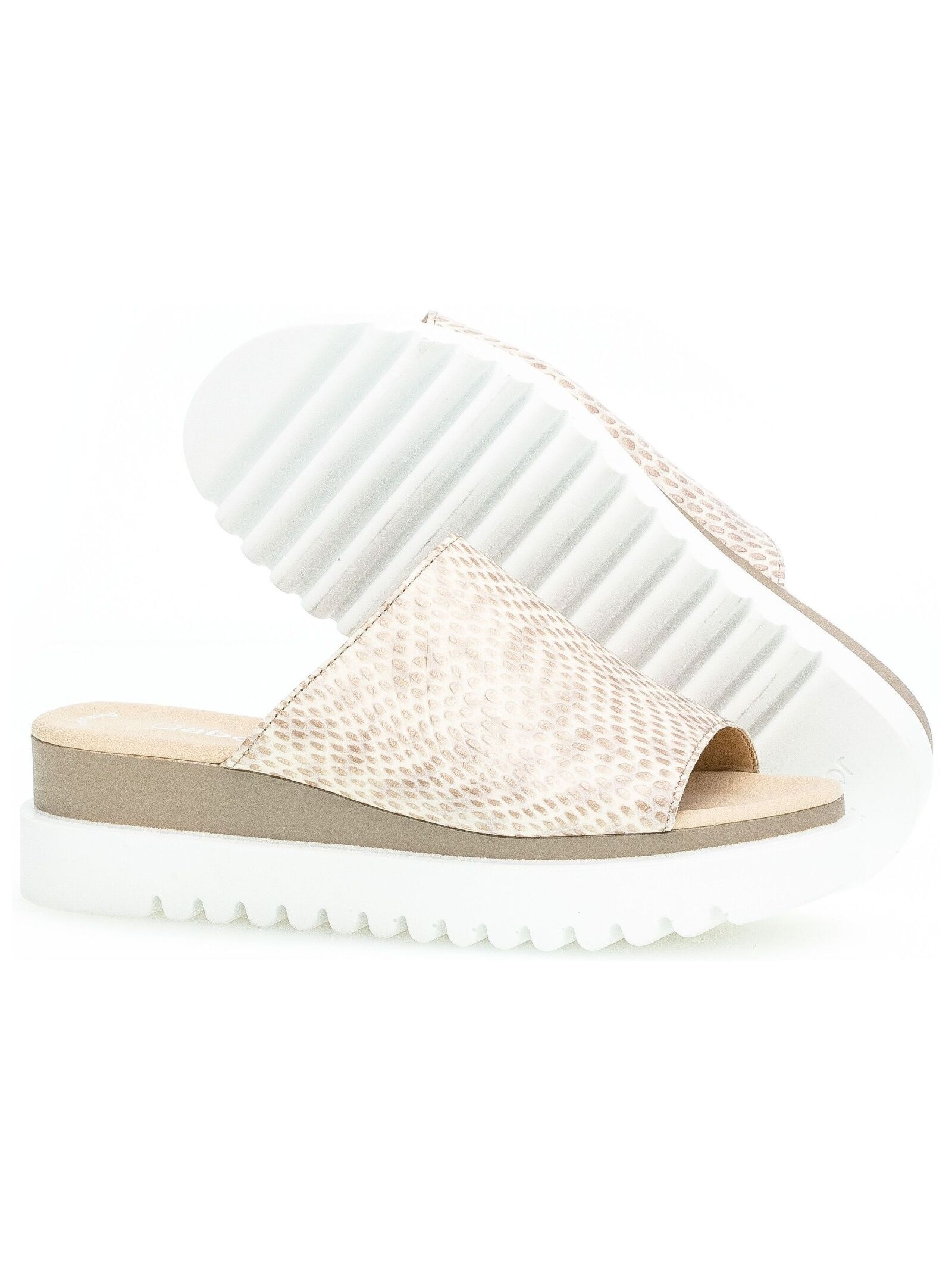 Gabor Pantolette »Gabor Pantoletten Leder/Textil«