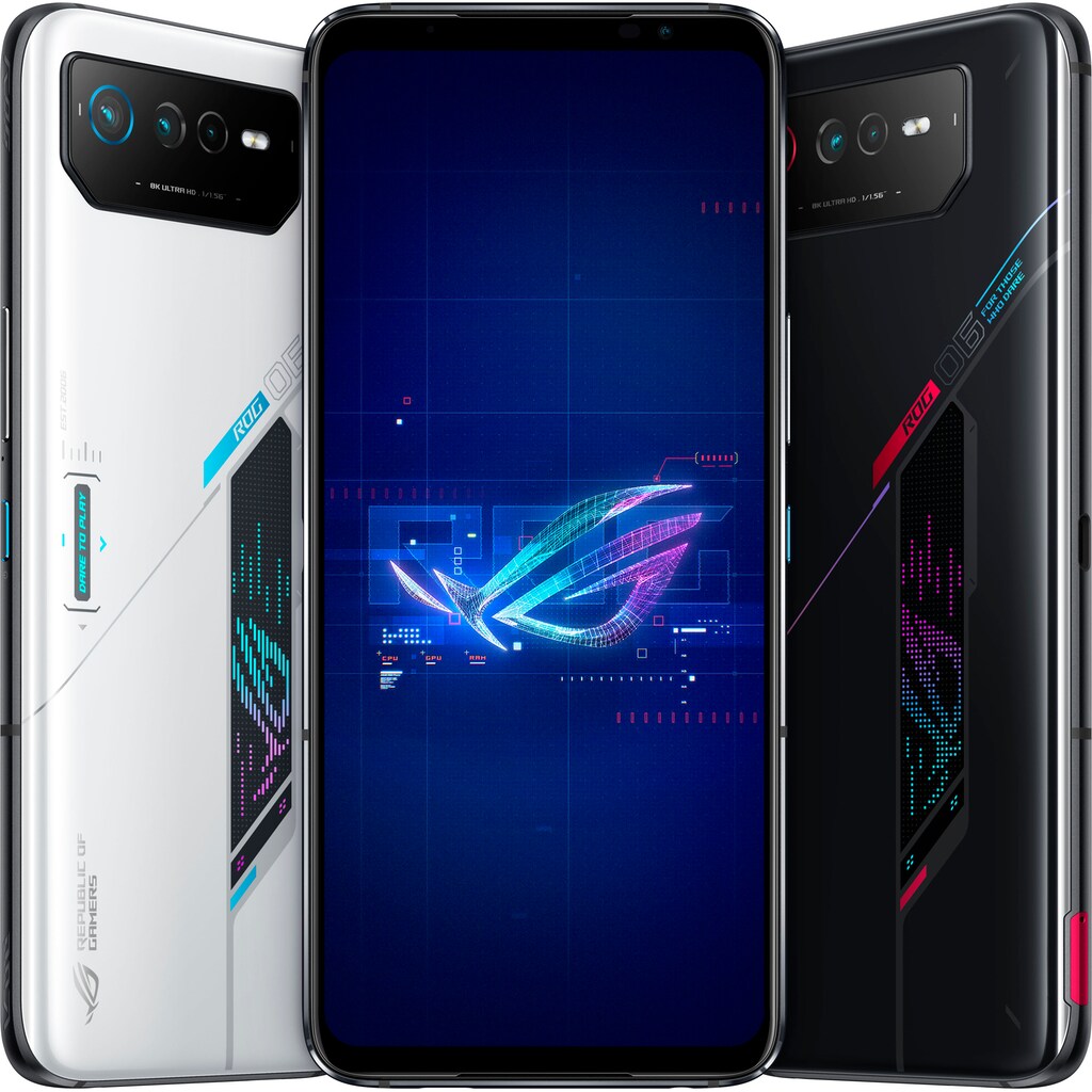 Asus Smartphone »ROG Phone 6«, Phantom Black, 17,22 cm/6,78 Zoll, 256 GB Speicherplatz, 50 MP Kamera