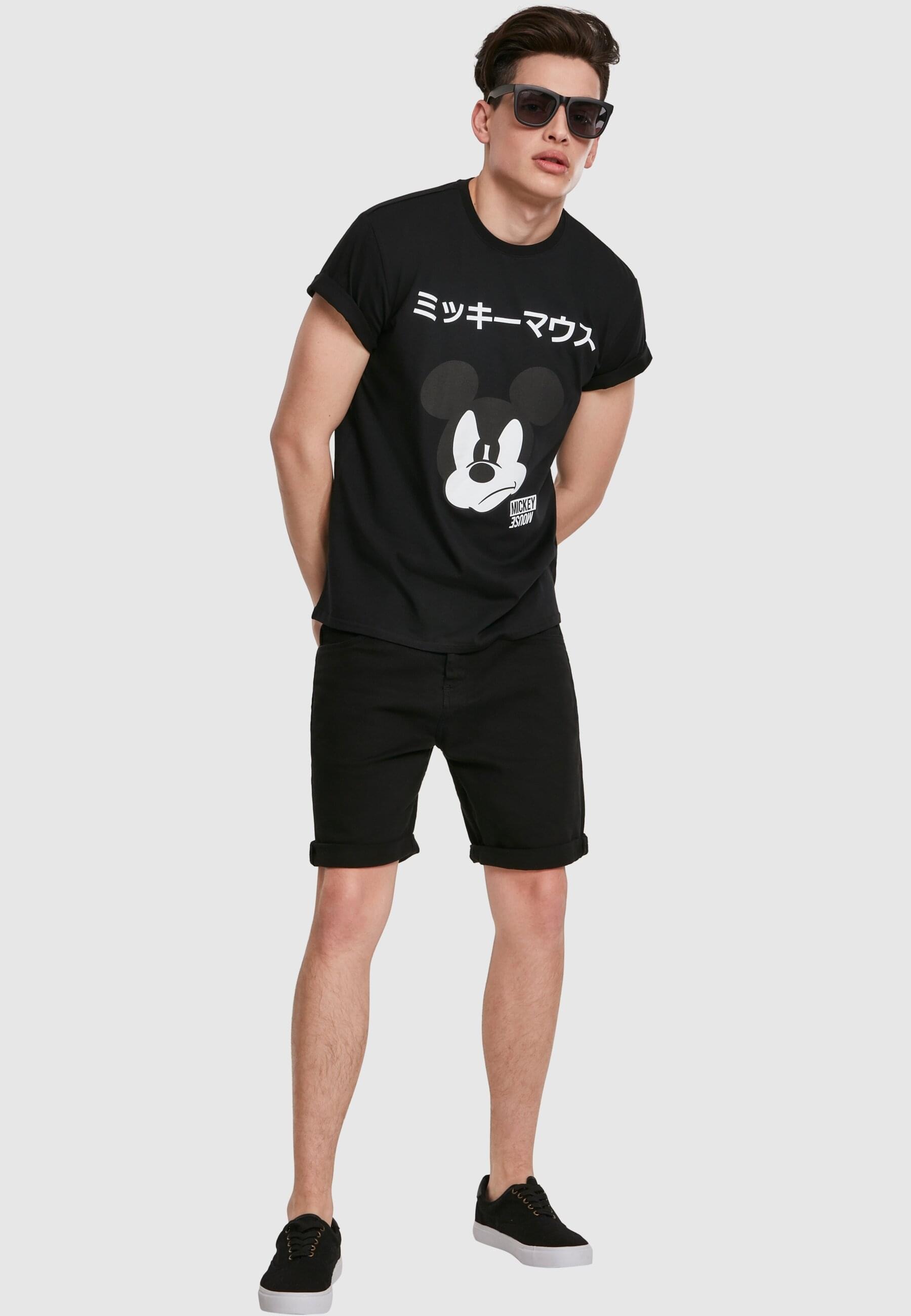 Merchcode T-Shirt »Merchcode Herren Mickey Japanese Tee«, (1 tlg.)