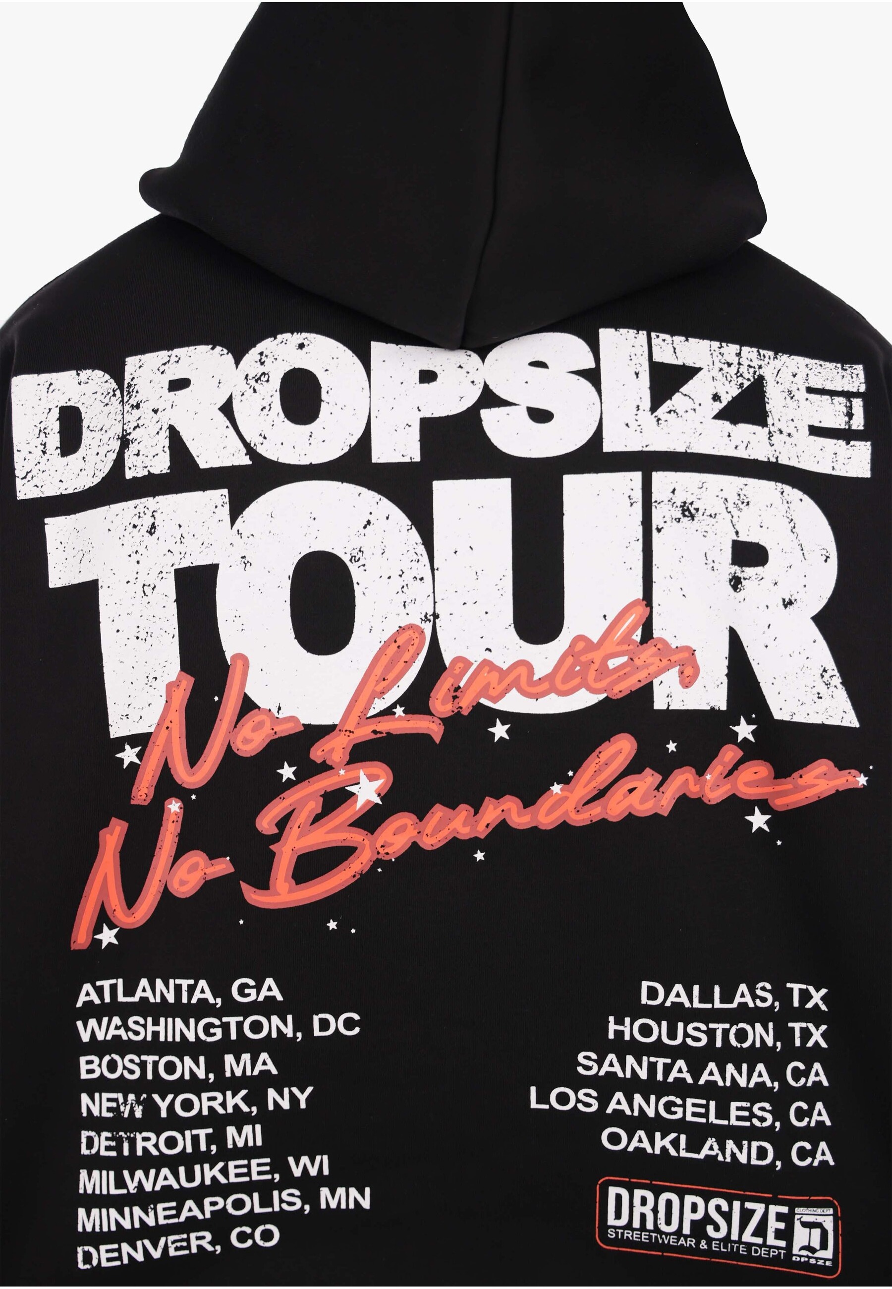Dropsize Kapuzenpullover »Dropsize HEAVY OVERSIZE TOUR HOODIE« 1 Stk.