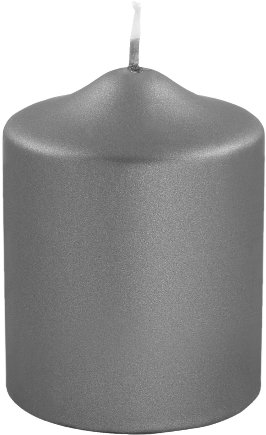 Fink Stumpenkerze »Weihnachtsdeko«, in Metallic-Optik, Höhe ca. 10 cm kaufen