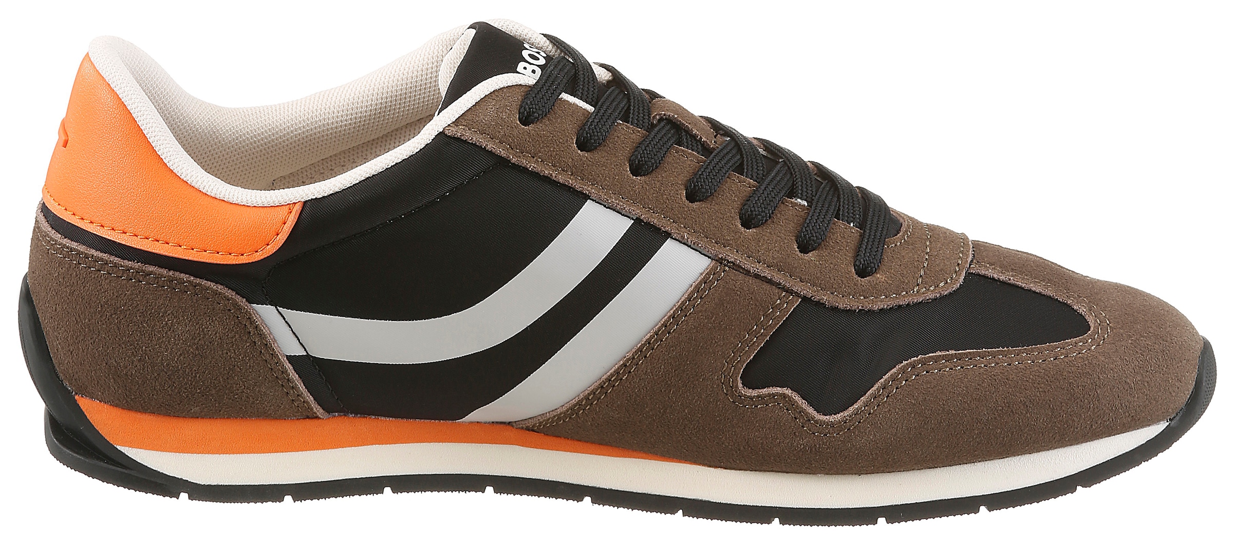 BOSS ORANGE Sneaker »Levon_Runn_«  Freizeitschuh, Halbschuh, Schnürschuh mit Kontrastbesätzen