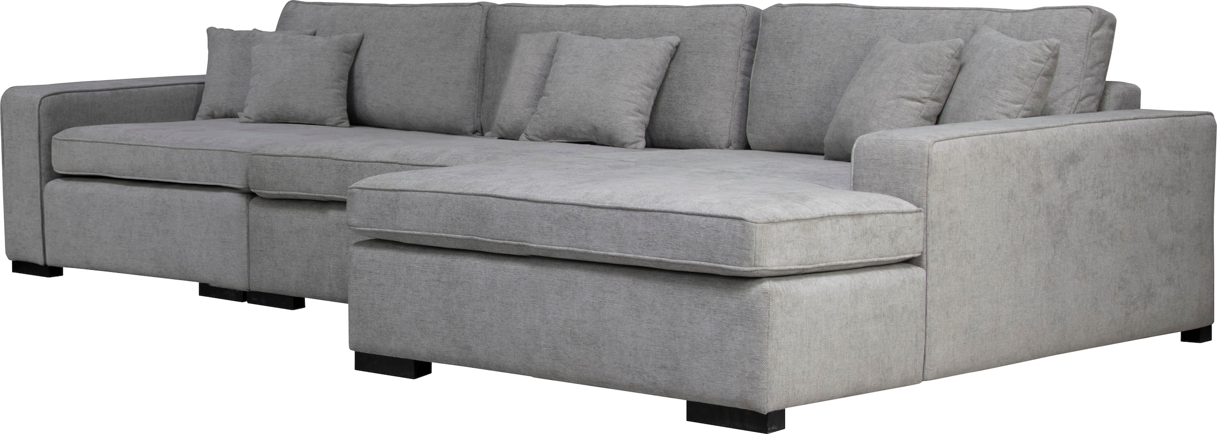 Guido Maria Kretschmer Home&Living Ottomane »Skara L-Form«, Lounge-Sofa mit Federkernpolsterung, in vielen Bezugsvarianten