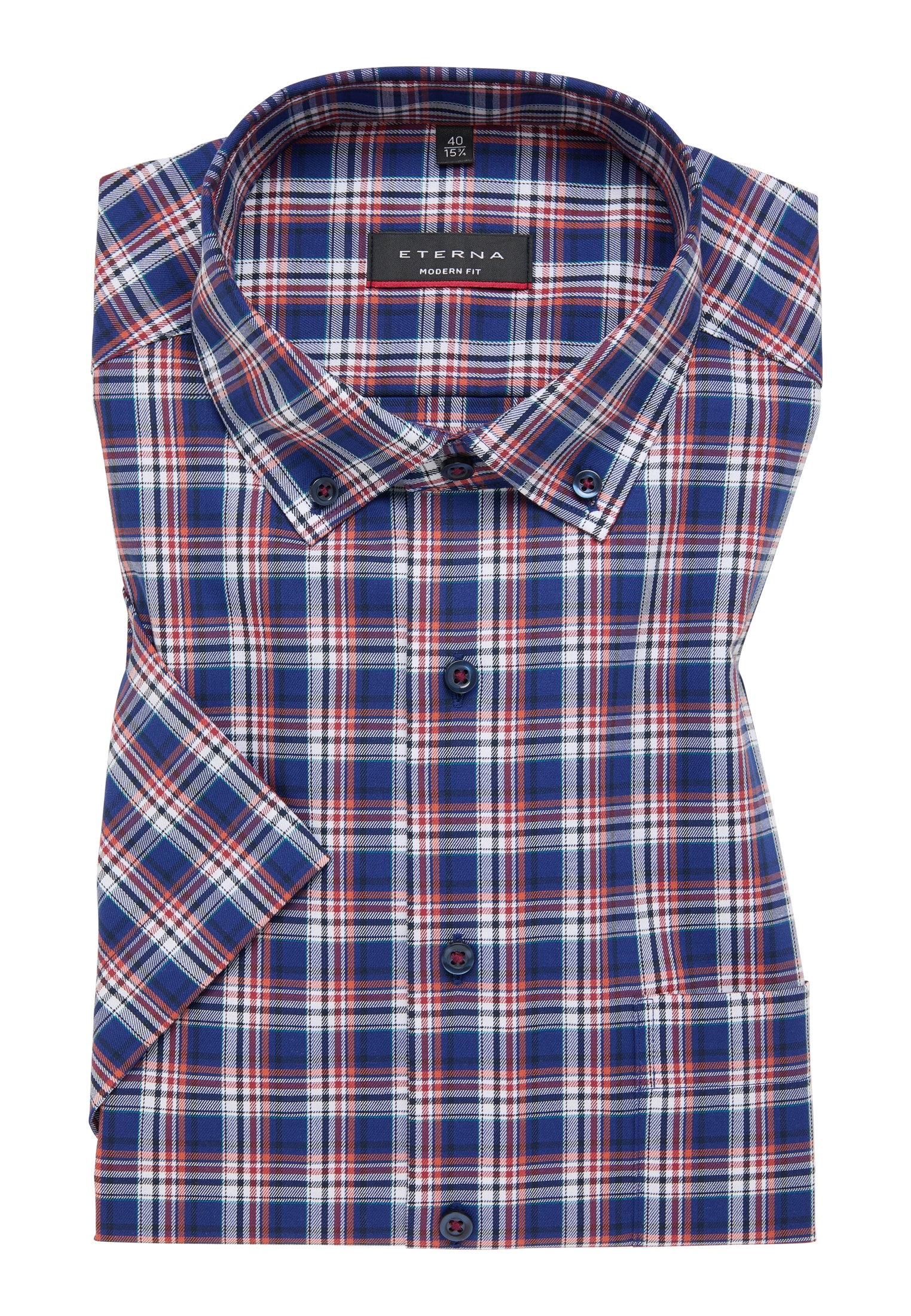 Eterna Kurzarmhemd »MODERN FIT«, NON IRON (bügelfrei)
