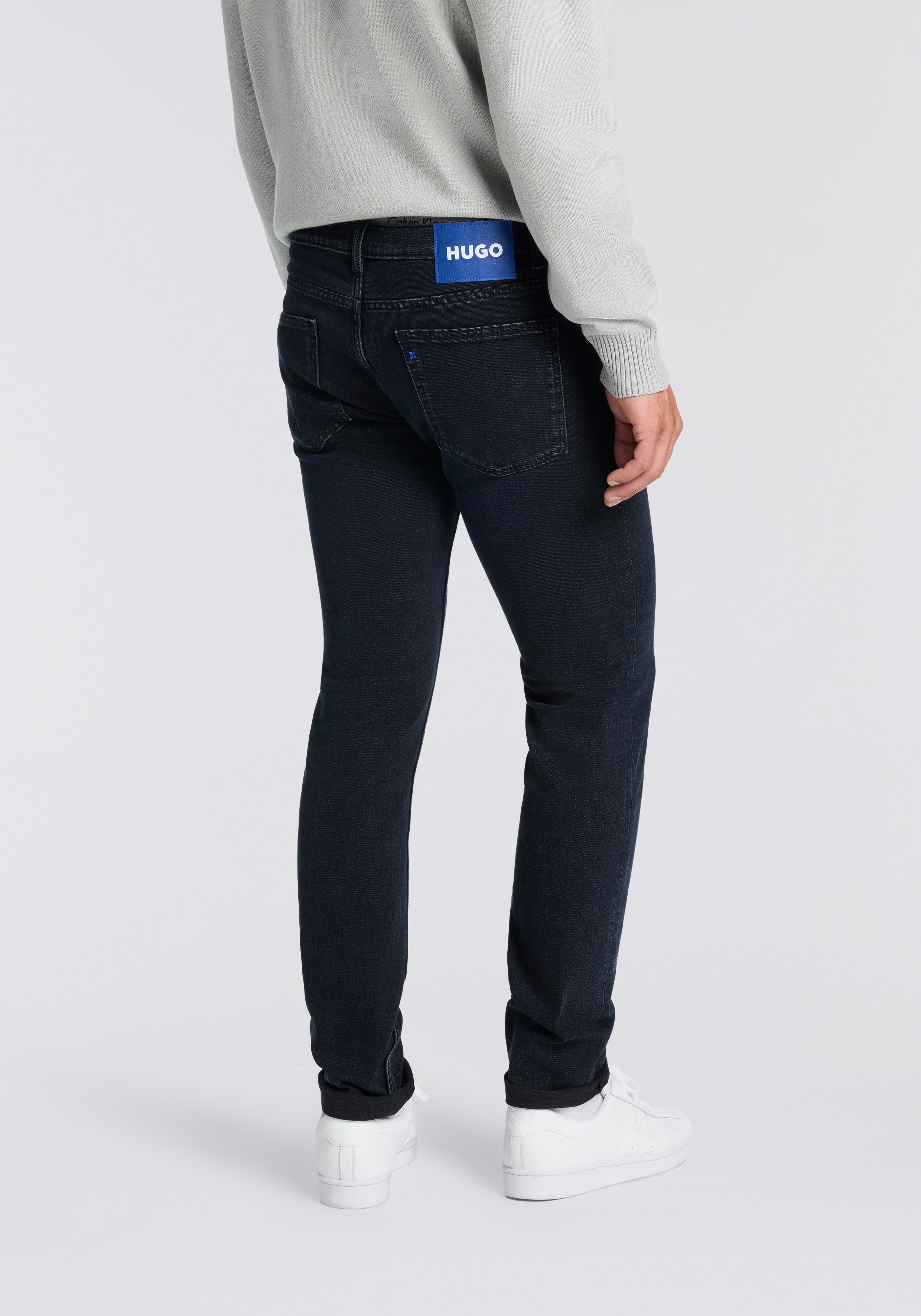 Thumbnail - HUGO Blue Slim-fit-Jeans "Zane" extra slim fit