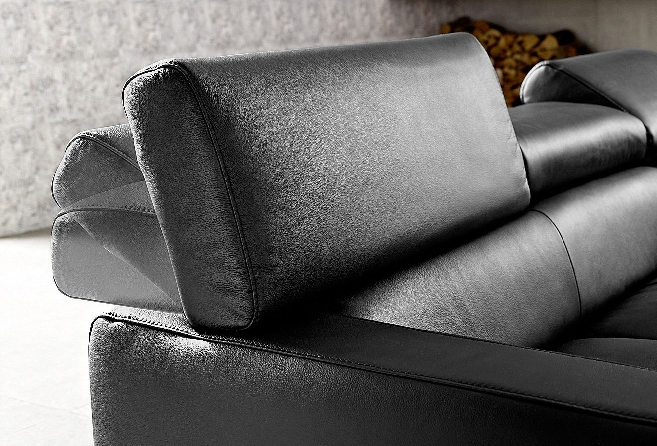 COTTA Ecksofa »Sammy L-Form«, mit Kopfteilverstellung, wahlweise mit Bettfunktion