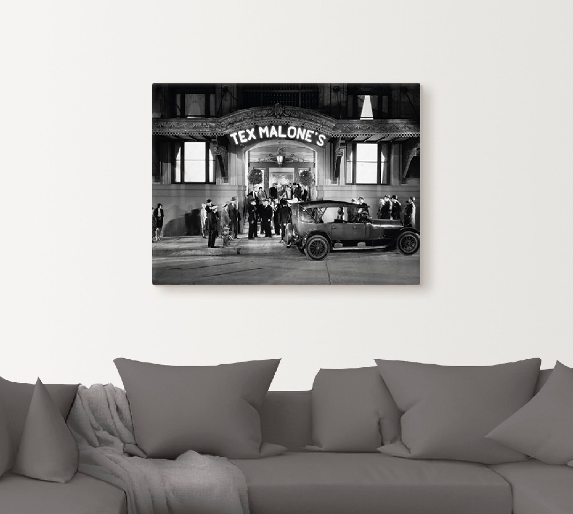 Artland Wandbild »Königin der Nachtclubs, 1929«, Film, (1 St.), als Leinwandbild, Wandaufkleber in verschied. Größen