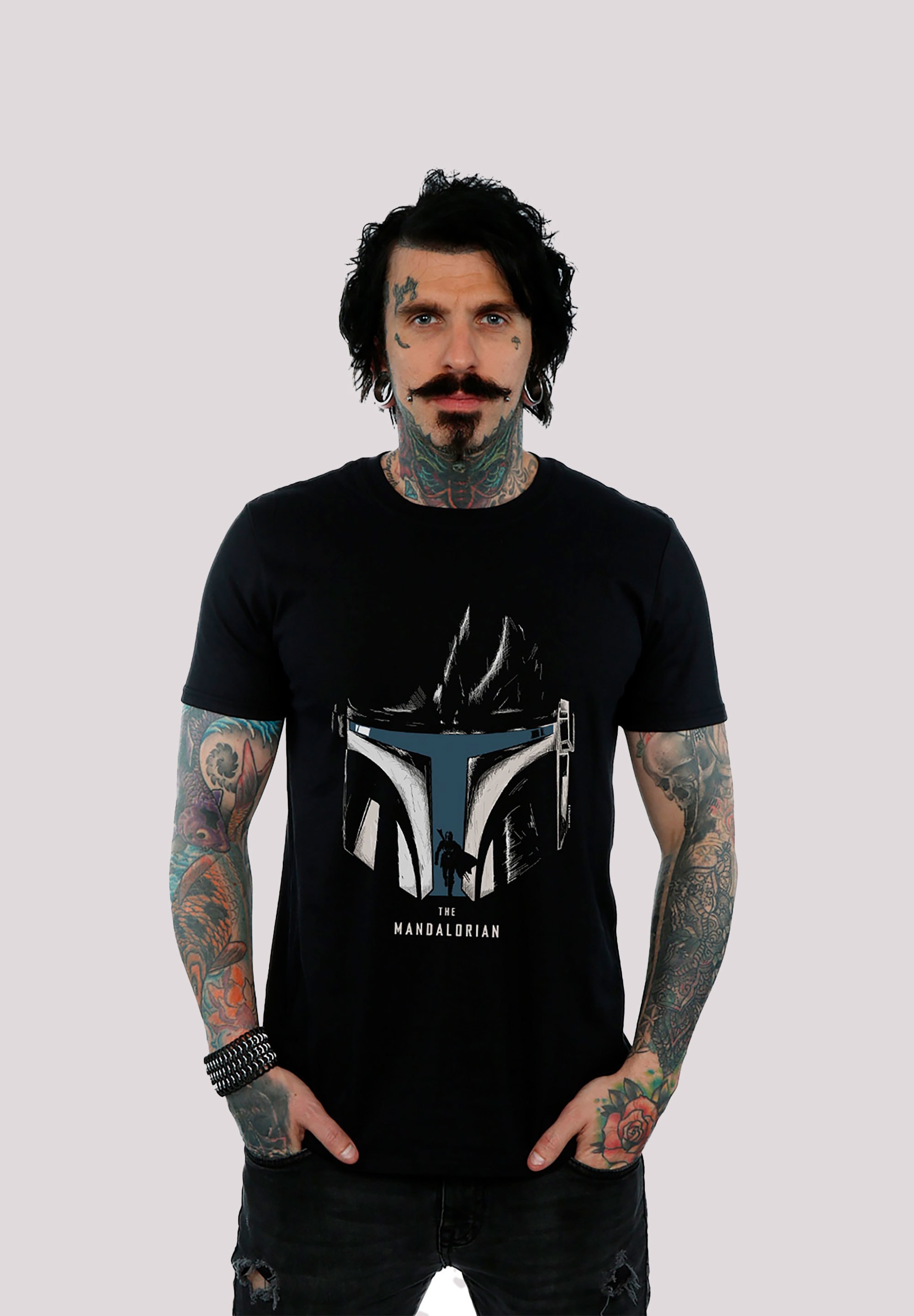 F4NT4STIC T-Shirt "Star Wars The Mandalorian Helmet", Print günstig online kaufen