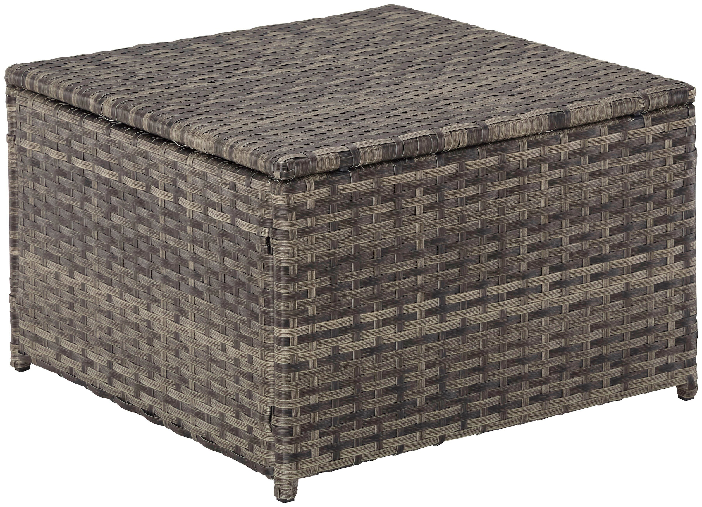 KONIFERA Gartenlounge-Set »Marseille«, (8 tlg.), Sofa, Tisch 57x57 cm, Hocker, Polyrattan