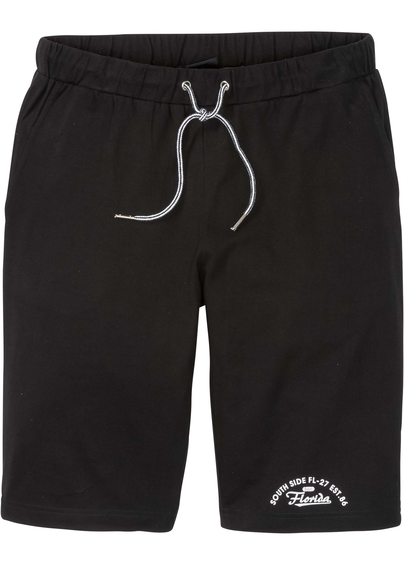 bonprix Bermudas  aus Baumwolle, mit Kordelverschluss, Regular Fit