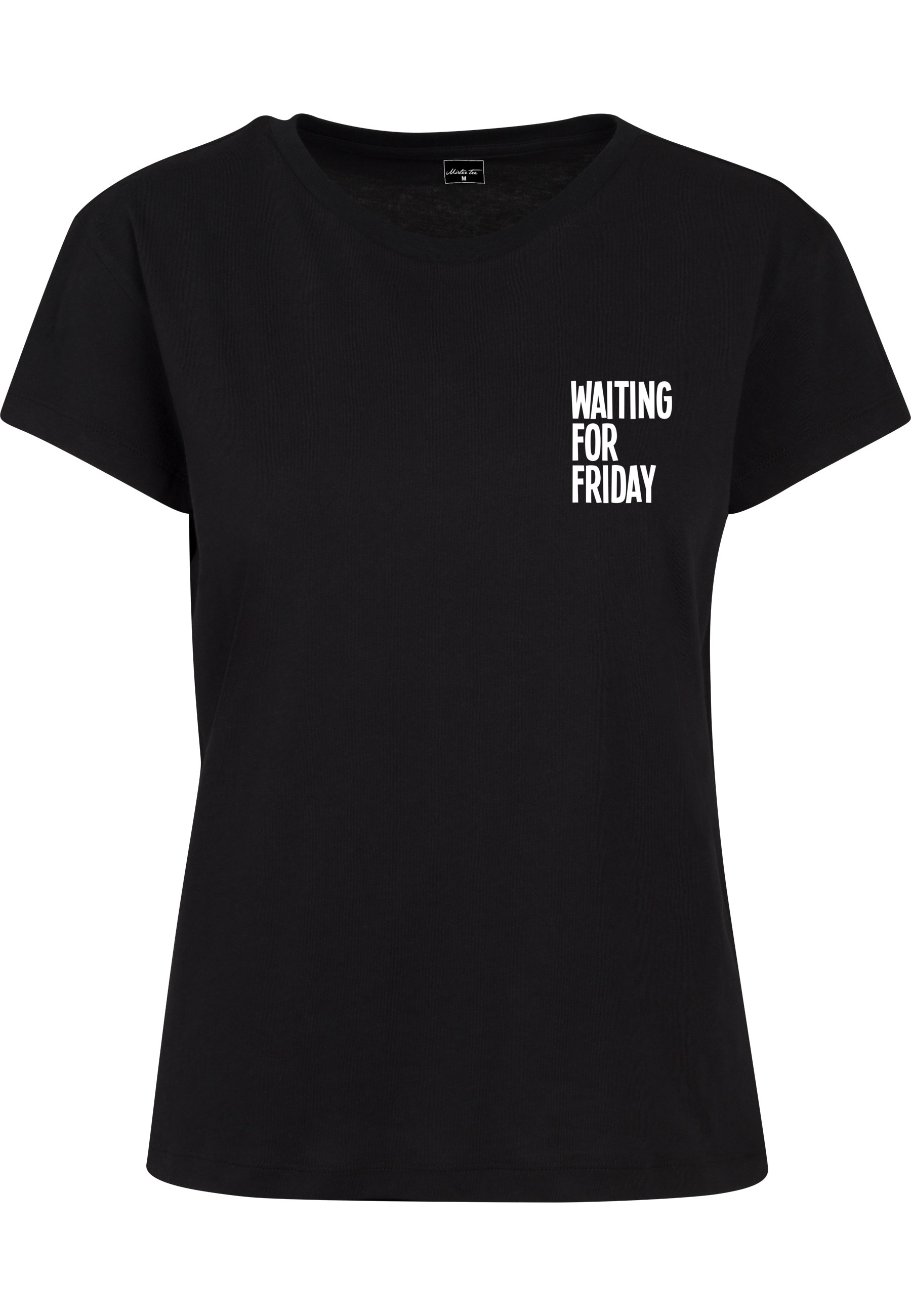 MisterTee T-Shirt "MisterTee Damen Ladies Waiting For Friday Box Tee" 1 Stk günstig online kaufen
