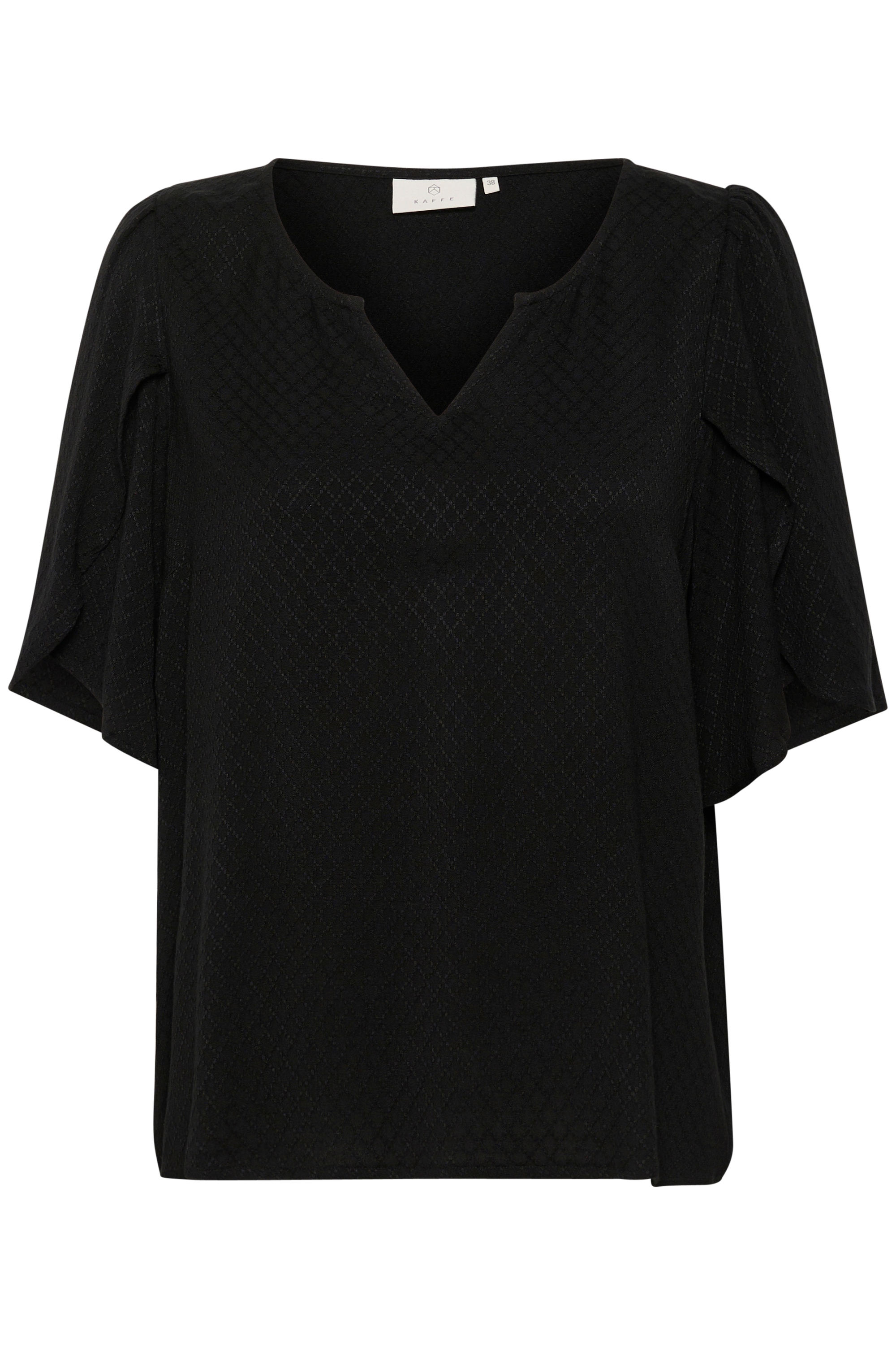 KAFFE Kurzarmbluse "Damen Bluse kurzarm KAmona"