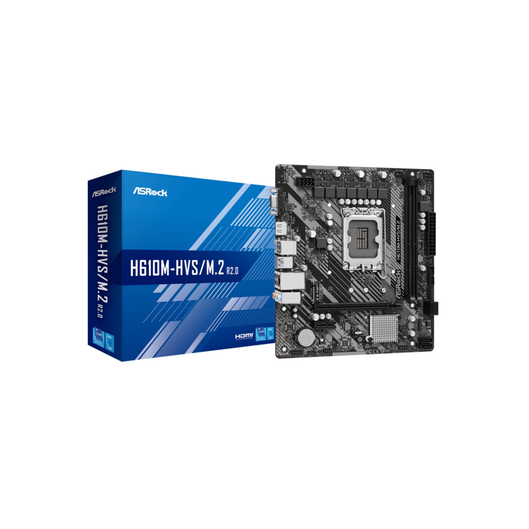 Asrock Mainboard »H610M-HVS/M.2 R2.0«