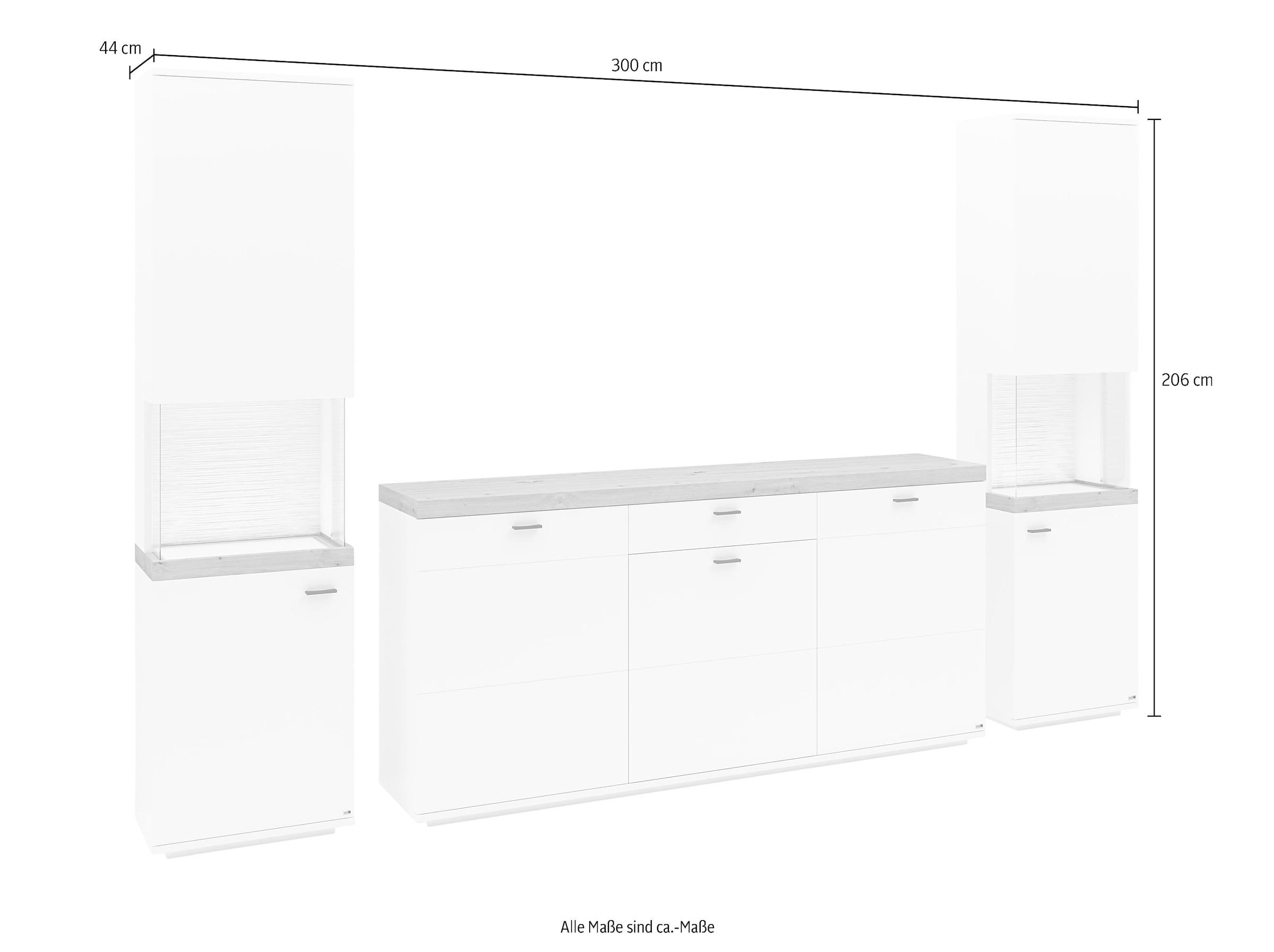 set one by Musterring Wohnwand »Lancaster«