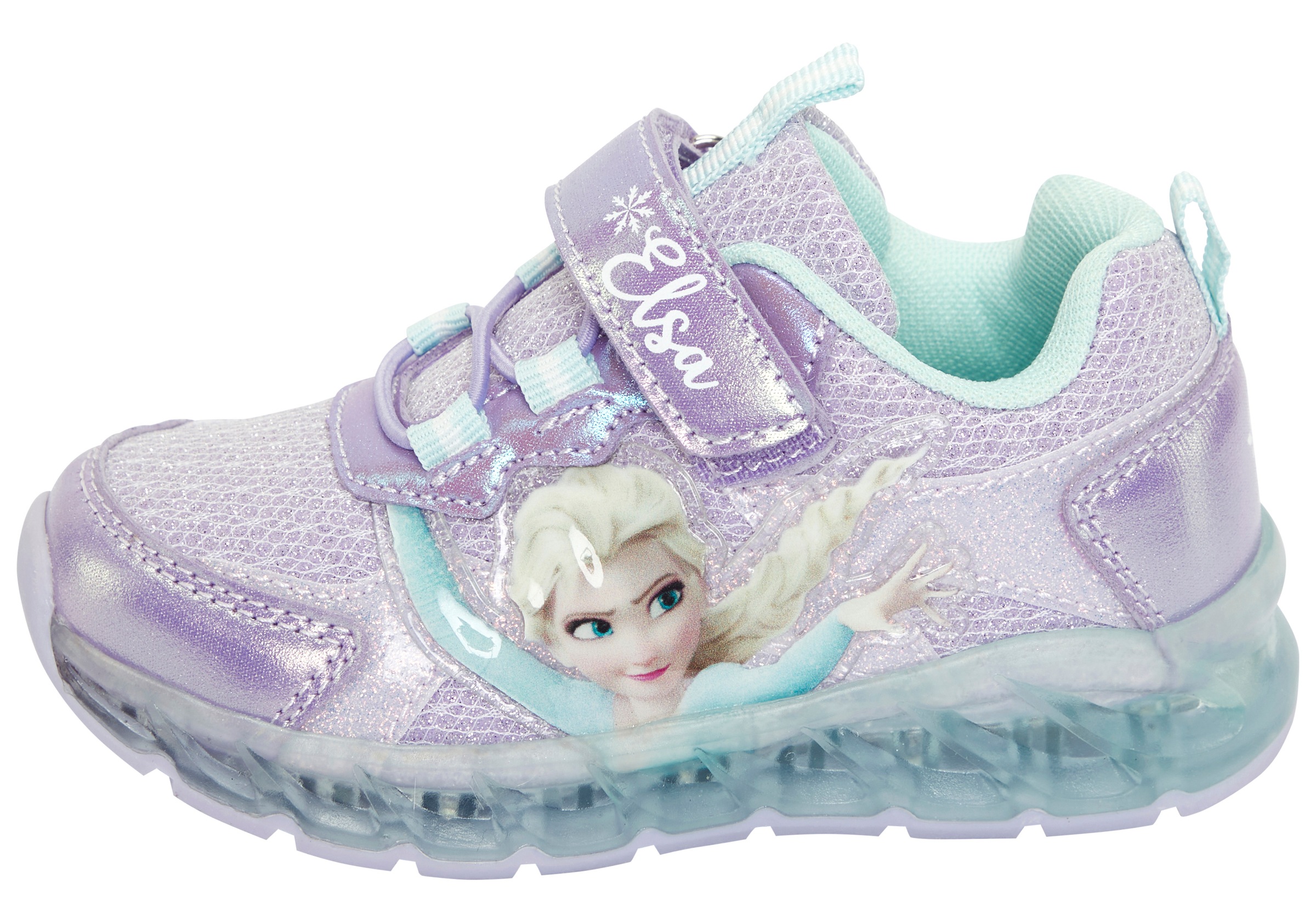 Disney Sneaker "FROZEN" mit cooler Blinkfunktion günstig online kaufen