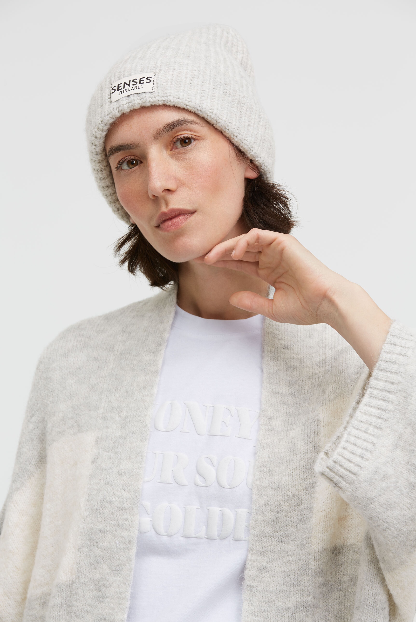 SENSES.THE LABEL Cardigan , aus Feinstrick
