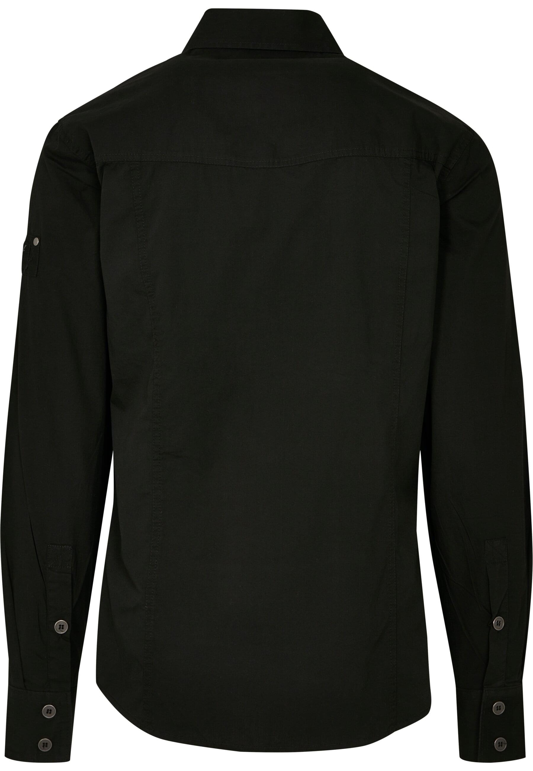 Brandit Langarmhemd "Brandit Herren Slim Worker Shirt", (1 tlg.) günstig online kaufen