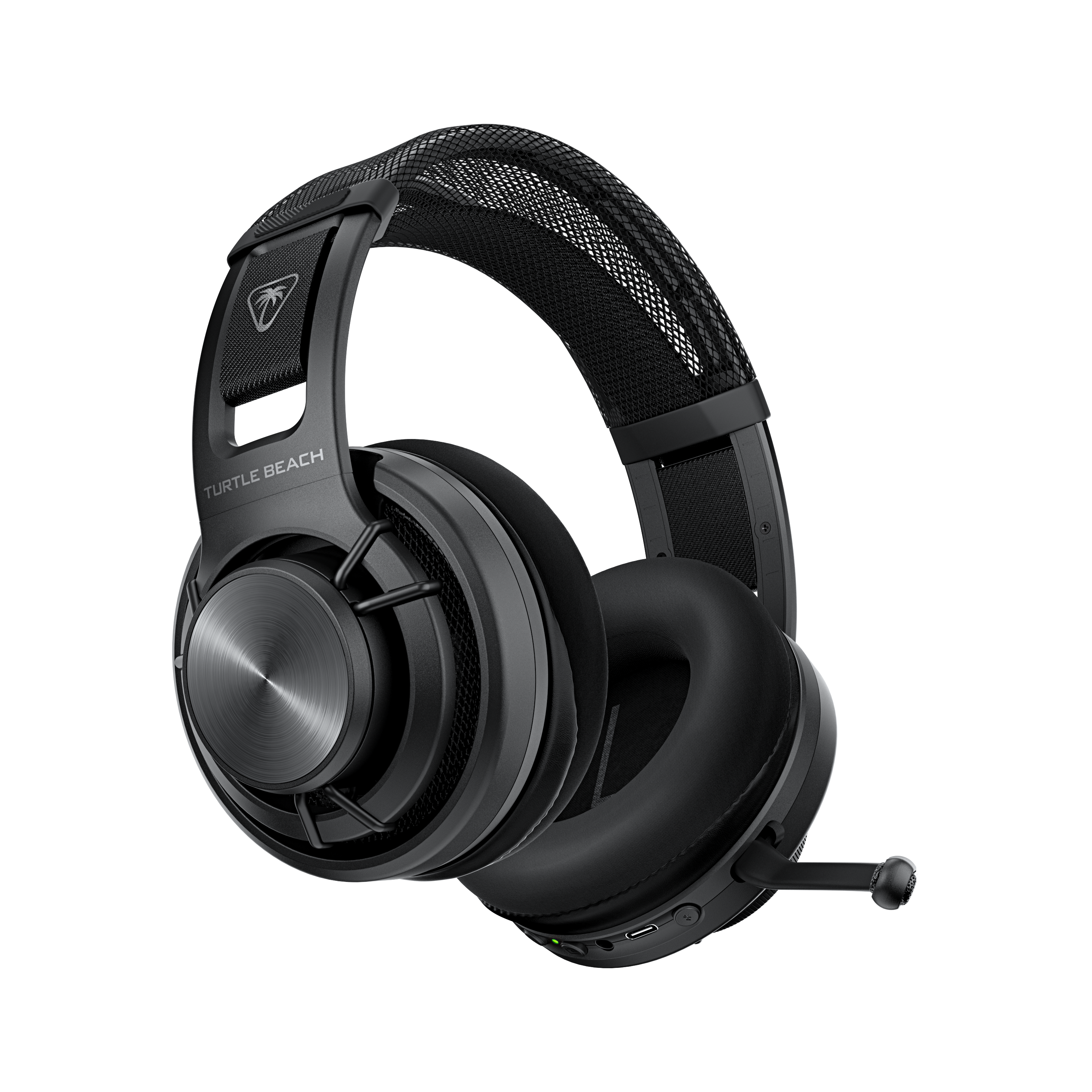 TURTLE BEACH Gaming-Headset "Atlas Air, Schwarz", B:19,8cm H:16,7cm T:10,2cm, schwarz, Kopfhörer, Lautstärkeregler