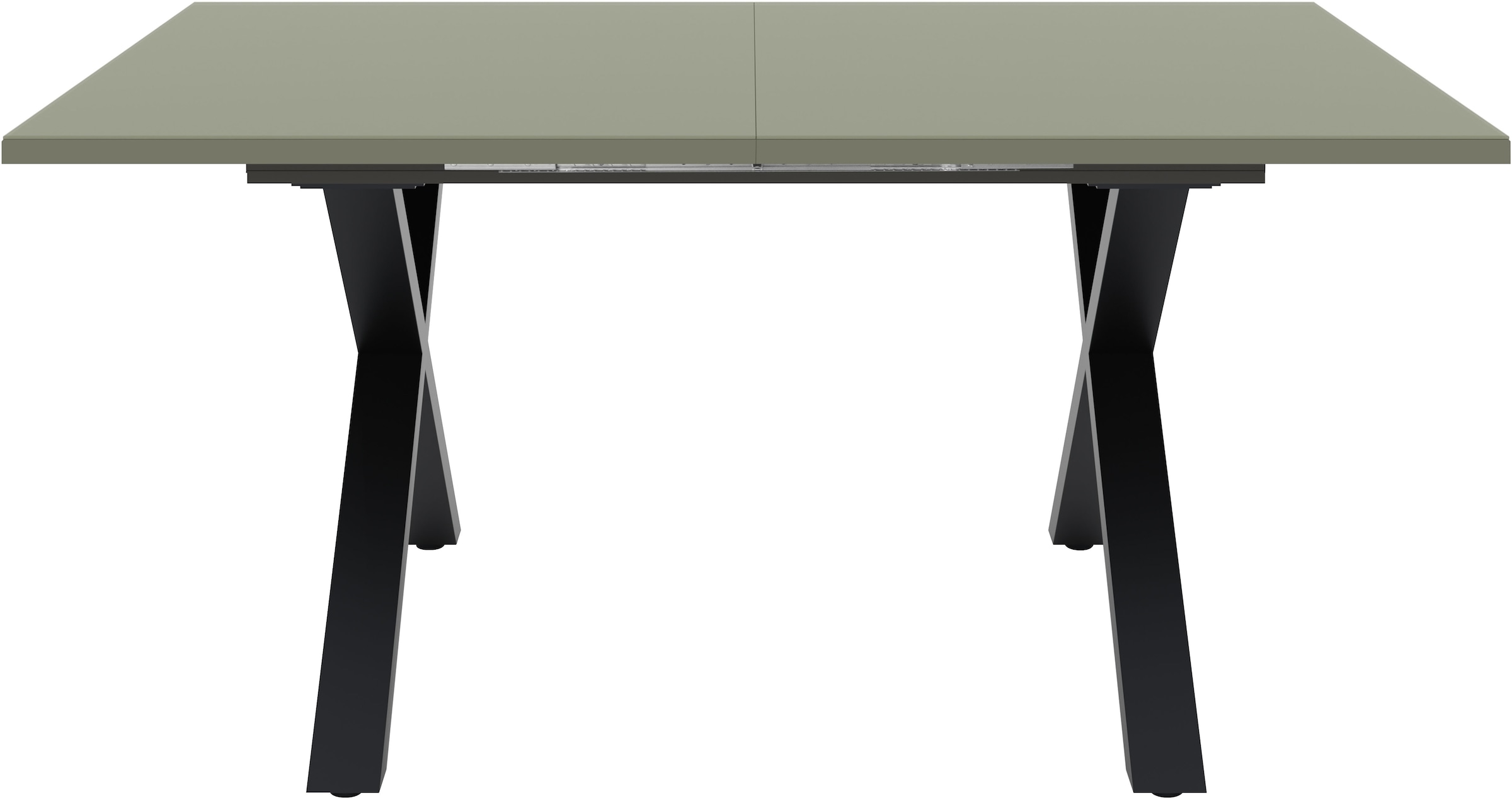 Mäusbacher Esstisch Esstisch ausziehbar auf 210 cm, eckige Tischform, Gestell X-Form