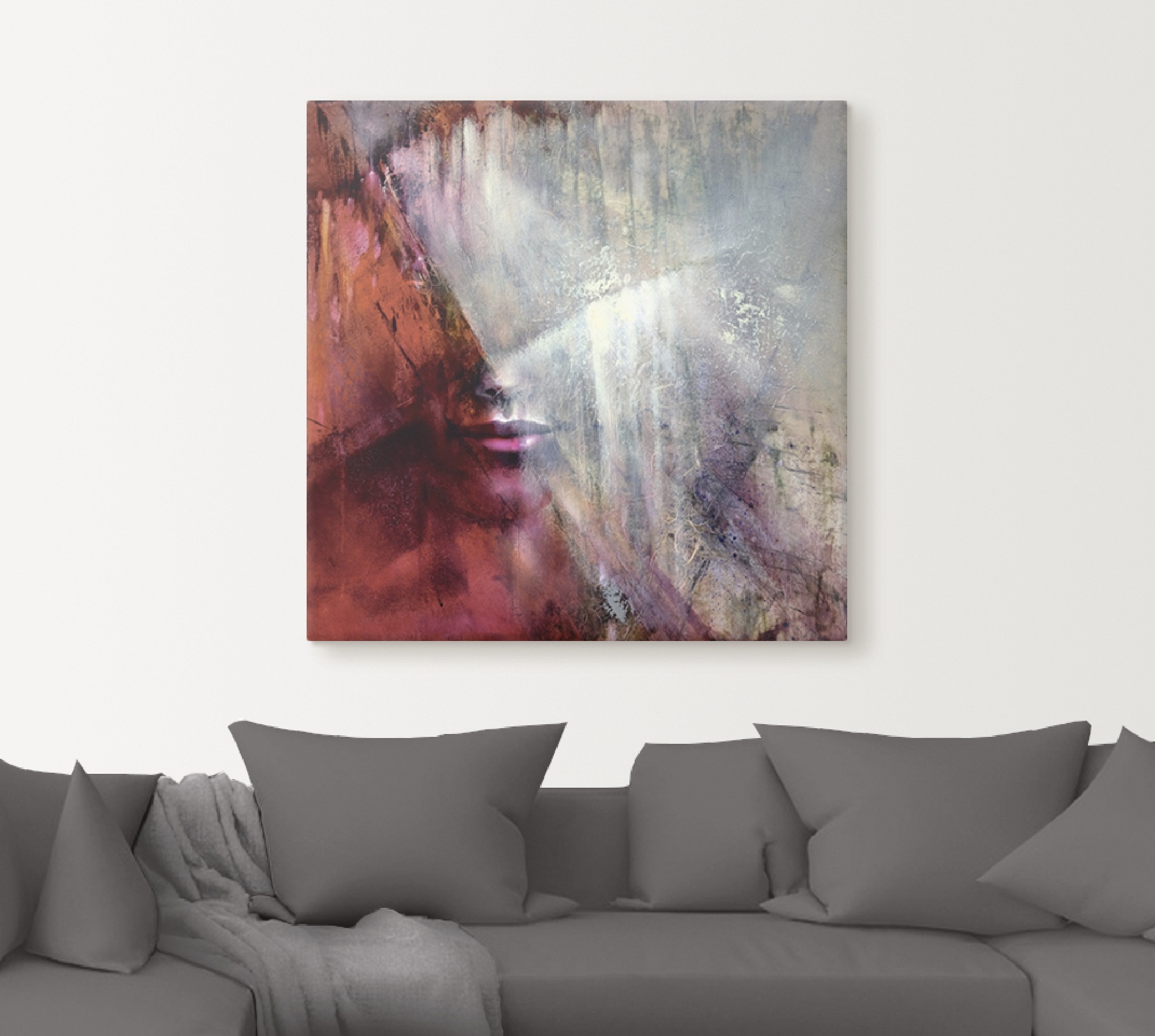 Artland Leinwandbild "Julia" Frau 1 Stk. tlg. auf Holzrahmen gespannt günstig online kaufen